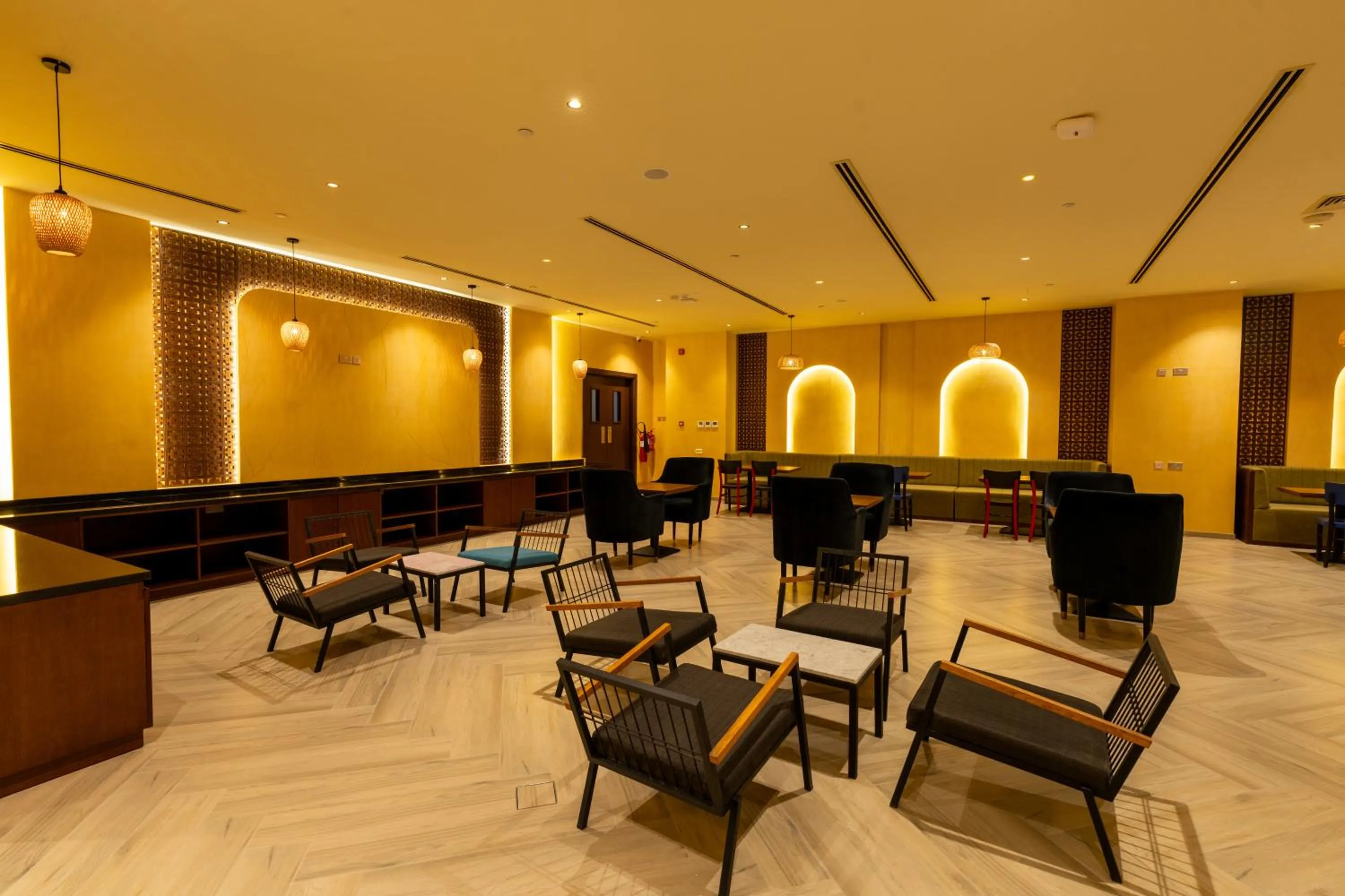 Property building in The Luxe Retreat Hotel Apartments