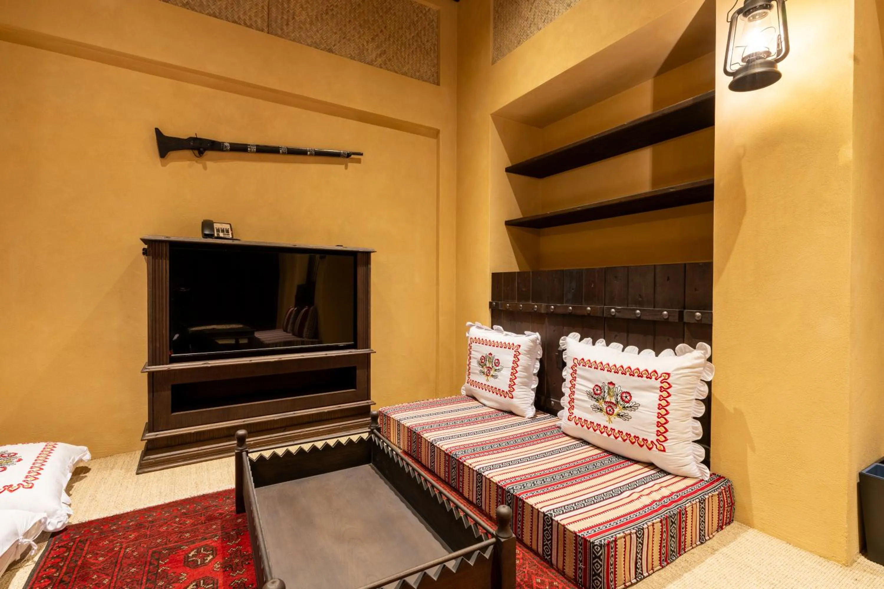 Living room in The Luxe Retreat Hotel Apartments