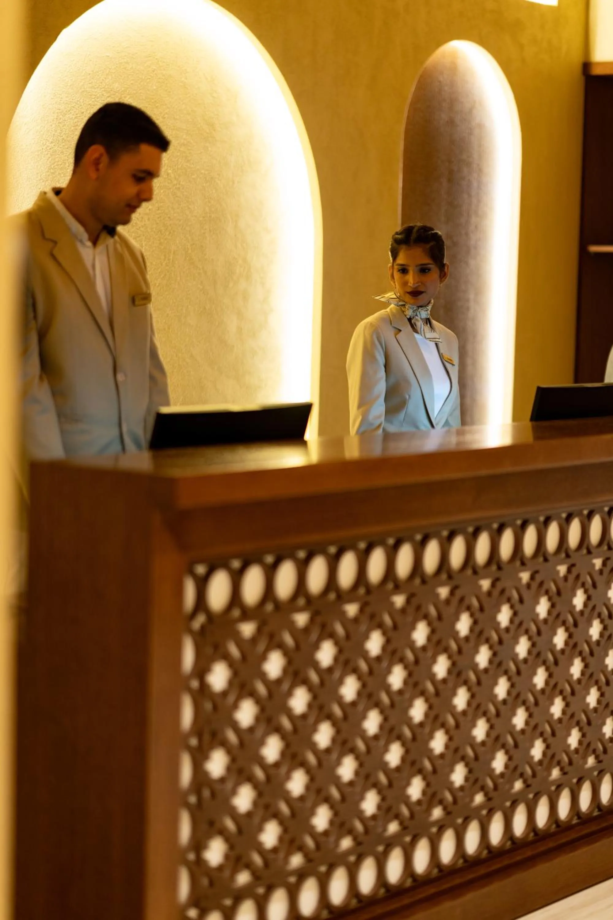 Lobby or reception in The Luxe Retreat Hotel Apartments