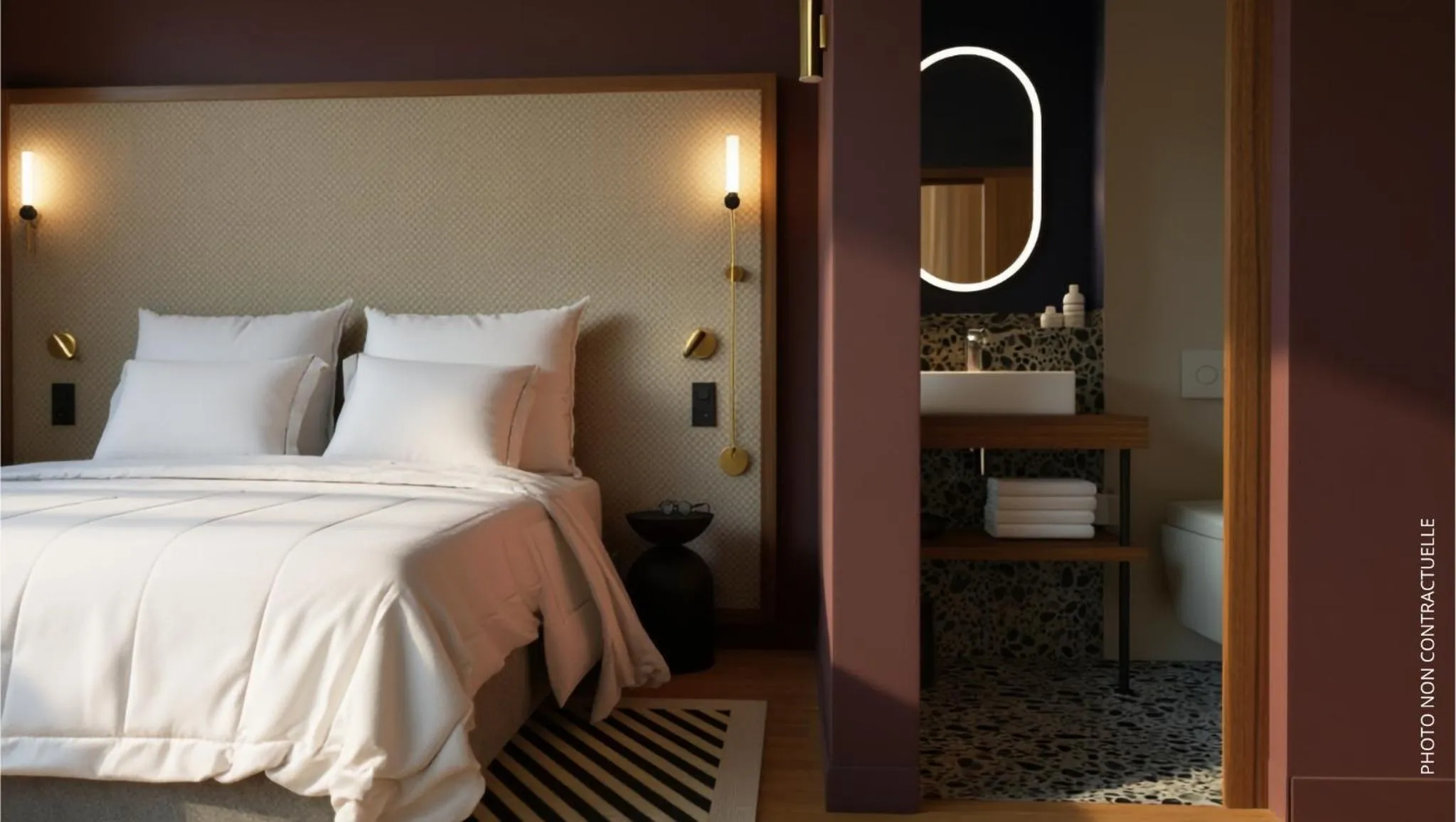 Standard Double Room in Hotel 2M, The Originals Relais