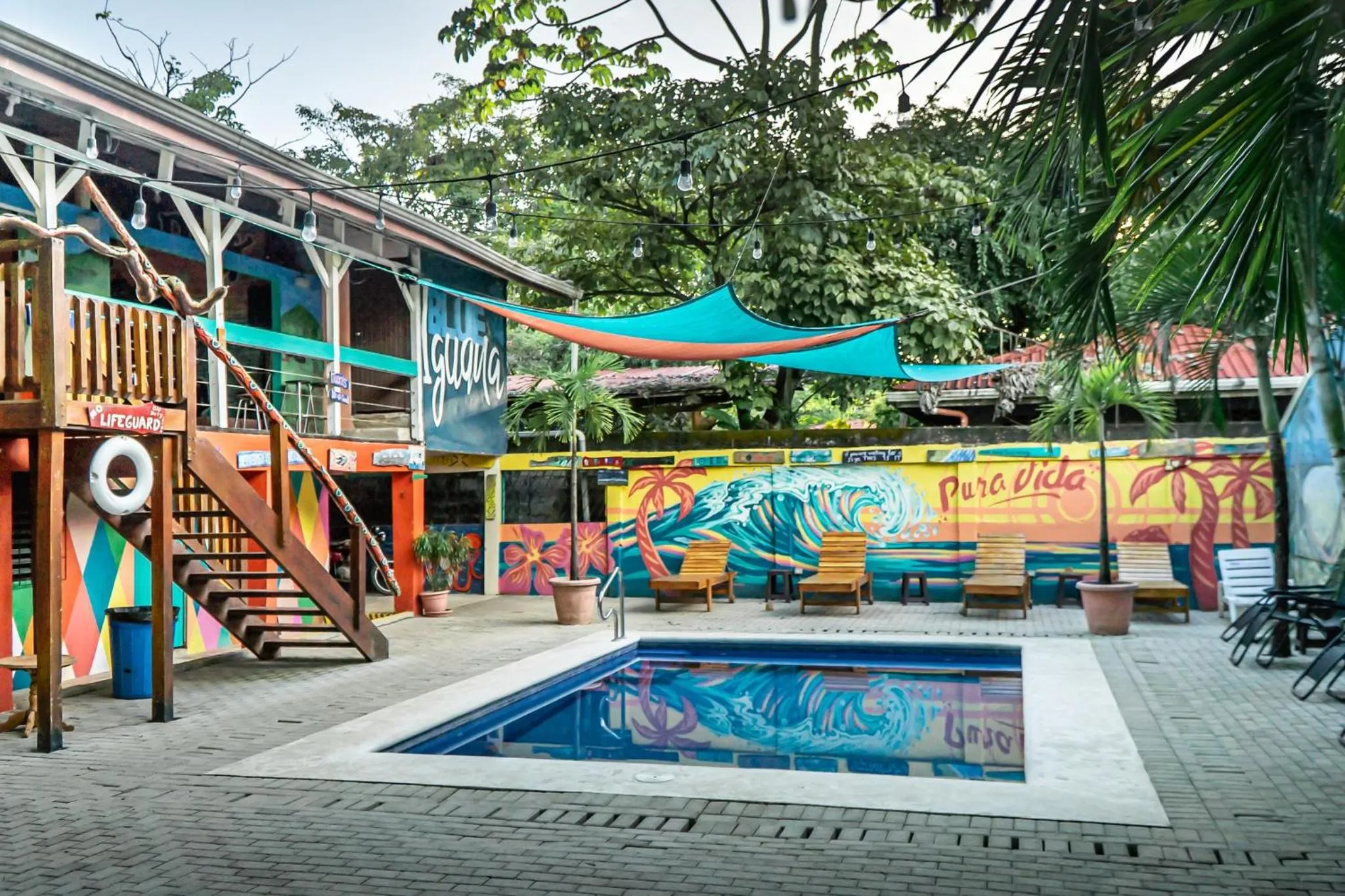 Swimming pool in Blue Iguana