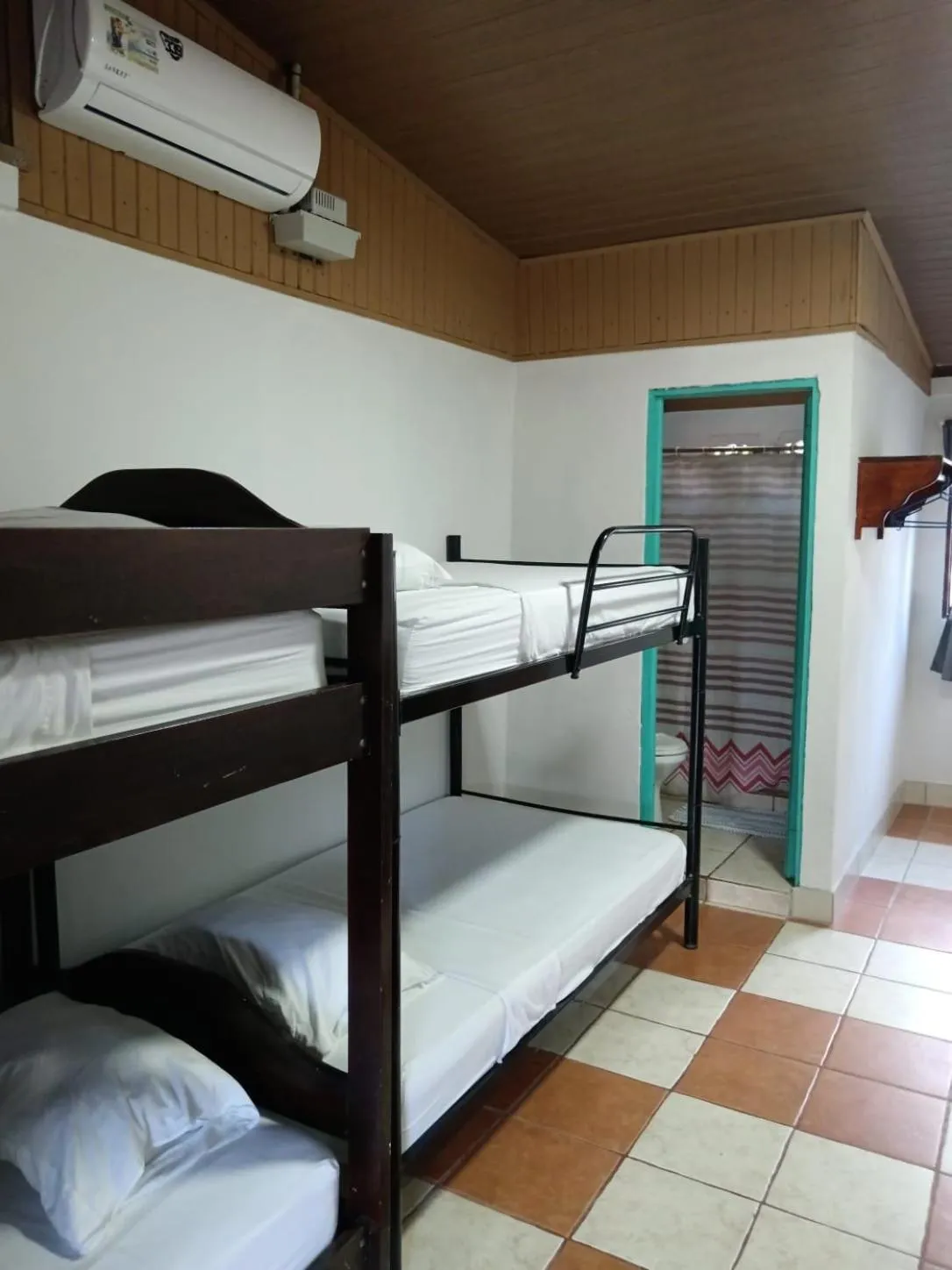 air conditioner, Bed in Blue Iguana