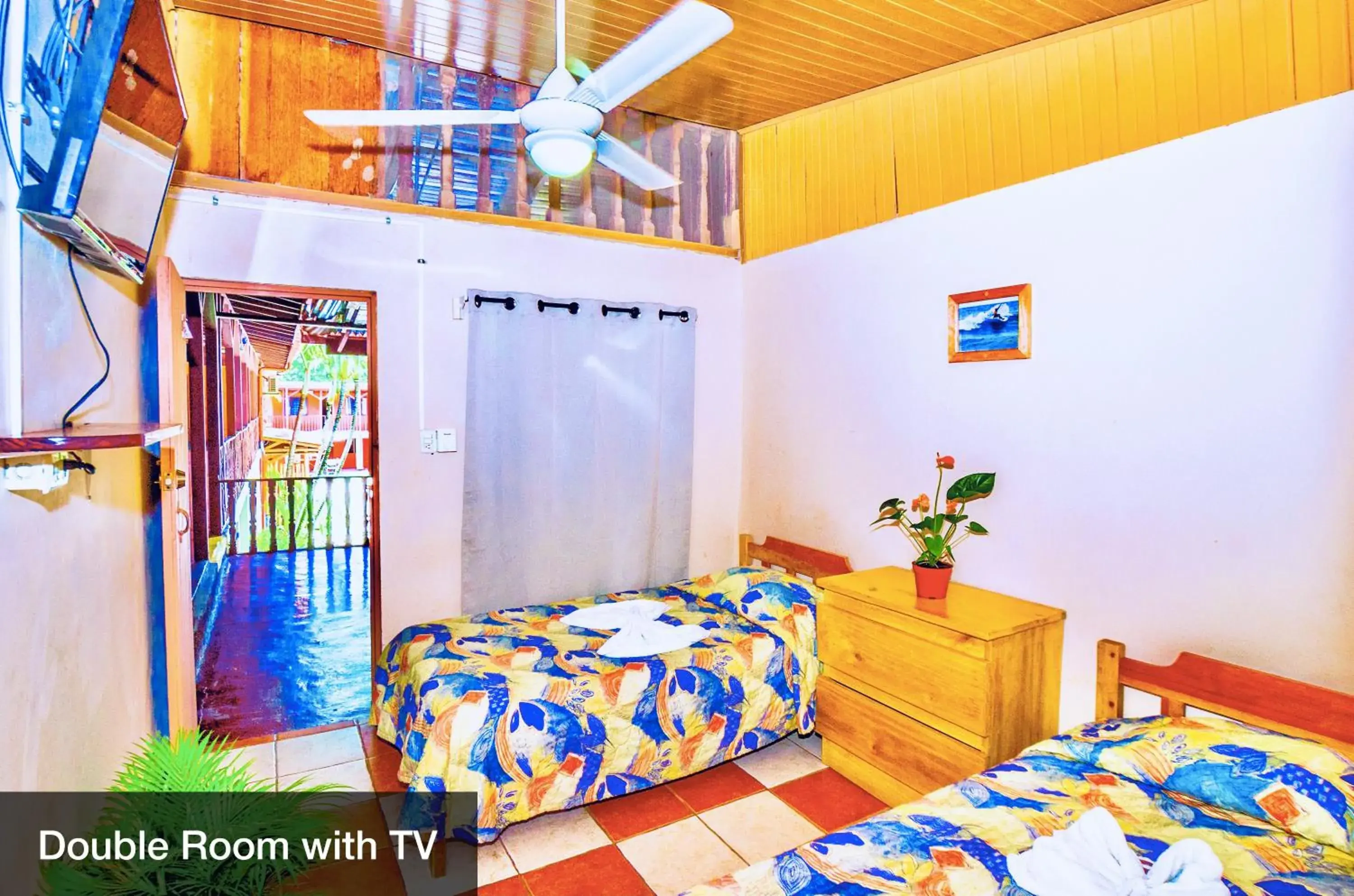 Twin Room in Blue Iguana Twin Room in Blue Iguana