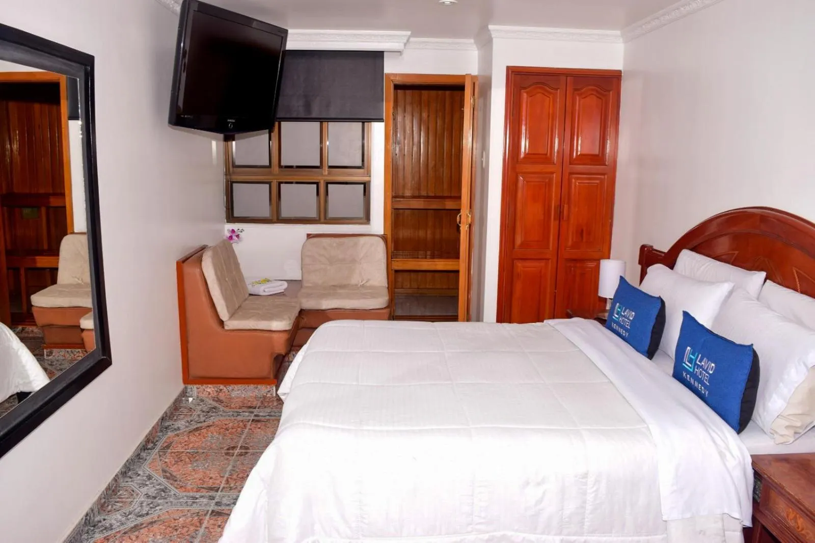 Bed in Lavid Hotel Kennedy