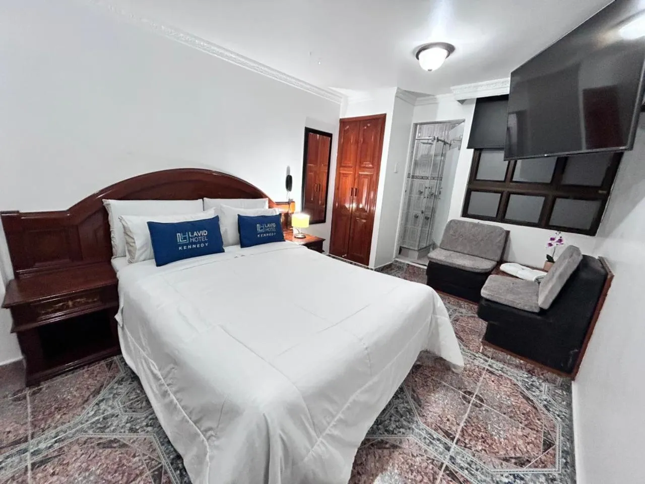 Bed in Lavid Hotel Kennedy