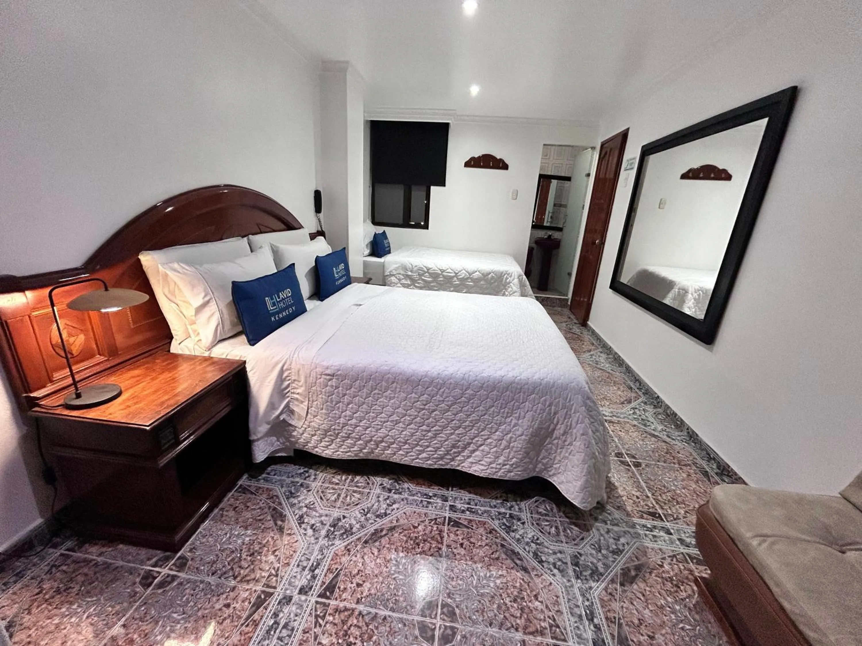 Bed in Lavid Hotel Kennedy