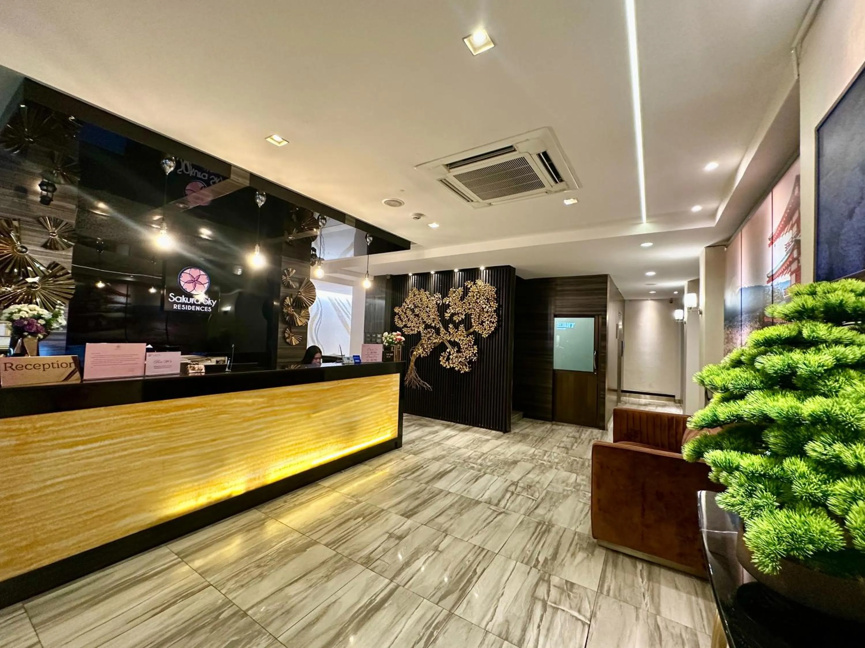 Lobby or reception in Sakura Sky Residence