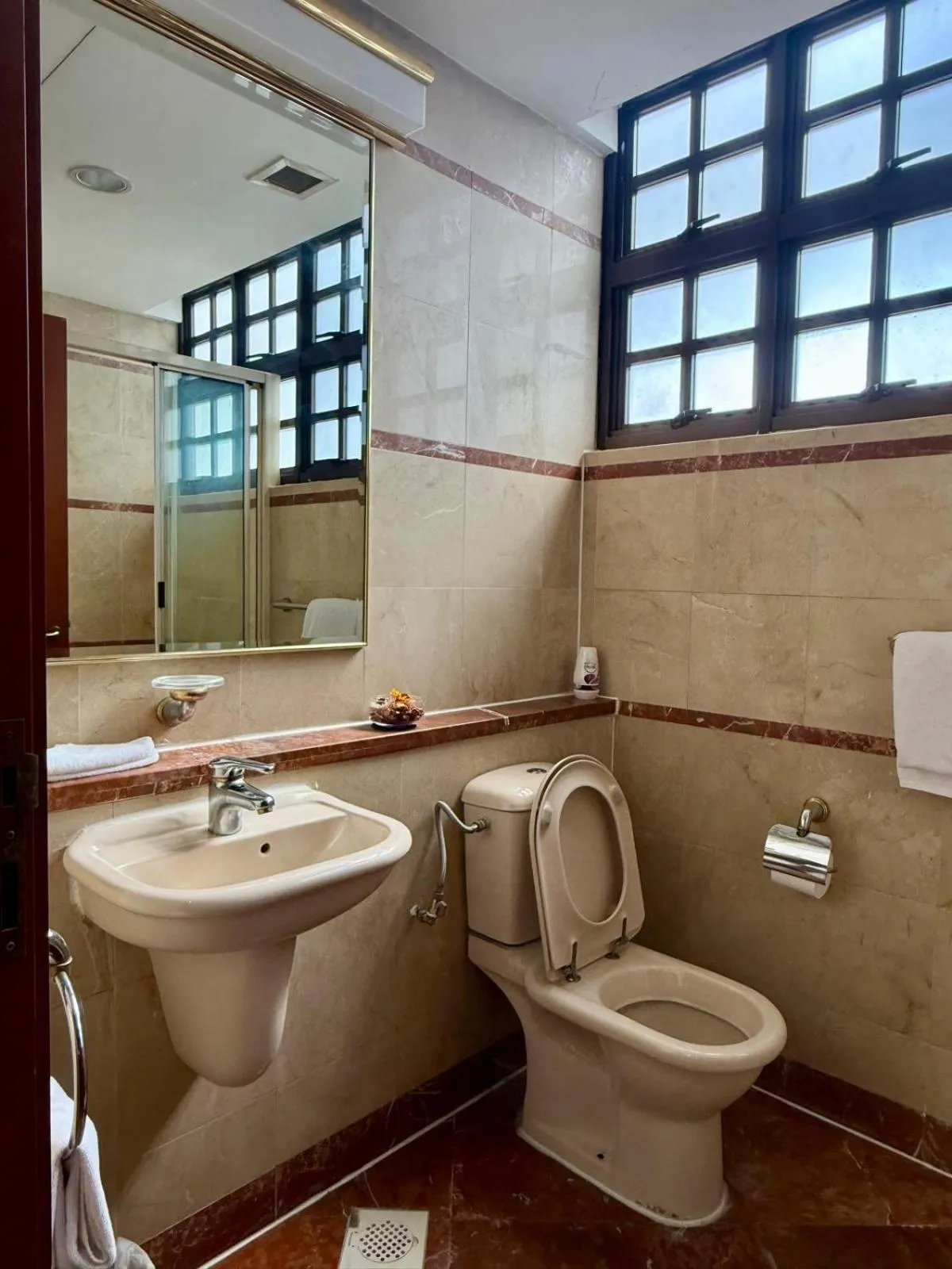 Shower in Alocassia Serviced Apartments
