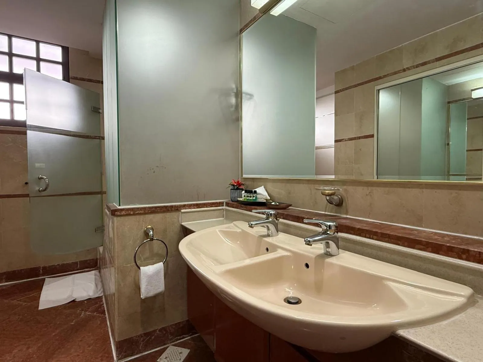 Bathroom in Alocassia Serviced Apartments