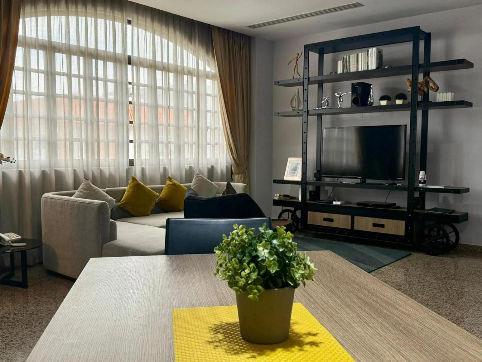 Living room in Alocassia Serviced Apartments