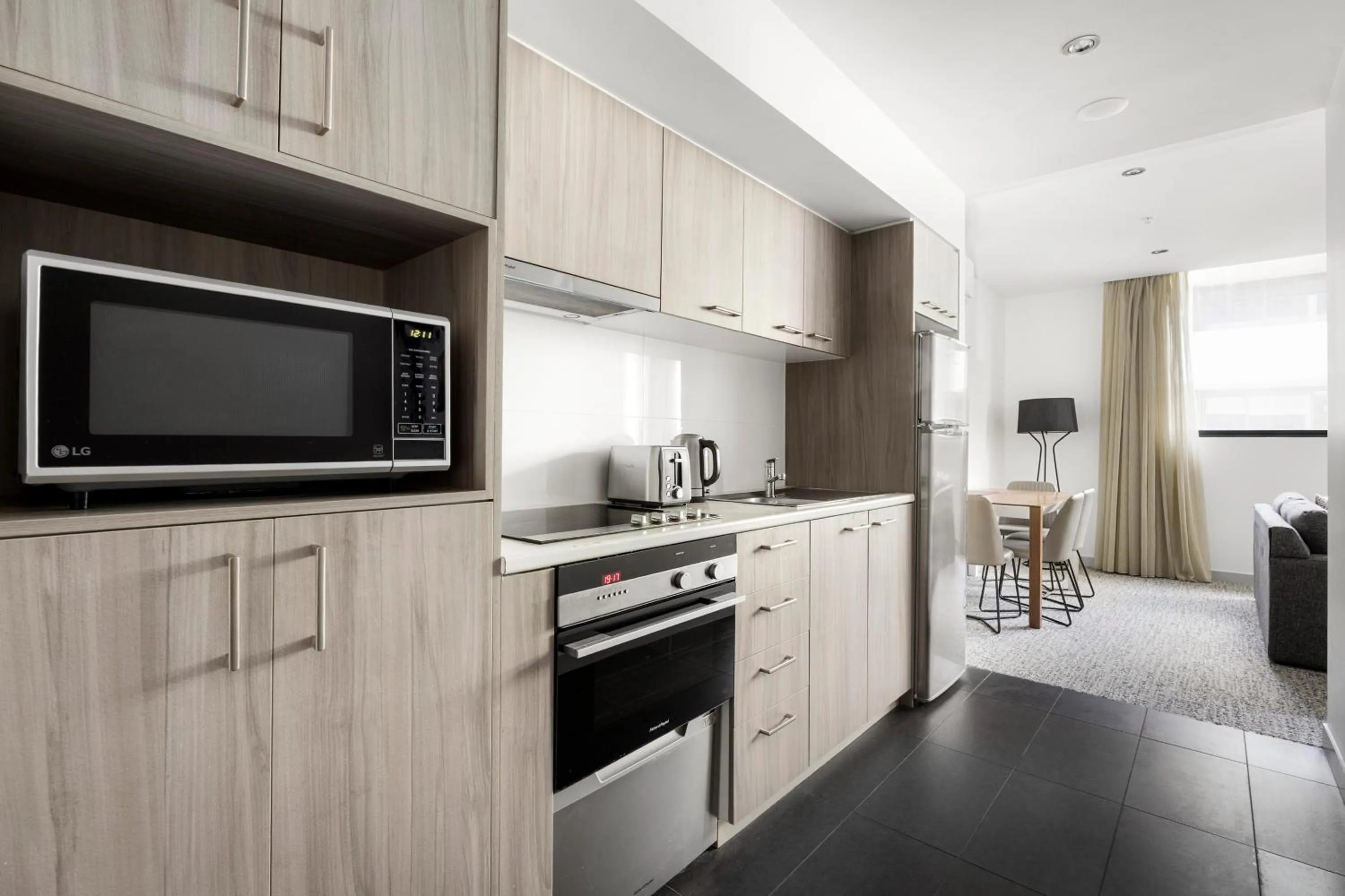 Kitchen or kitchenette in Quest Chatswood