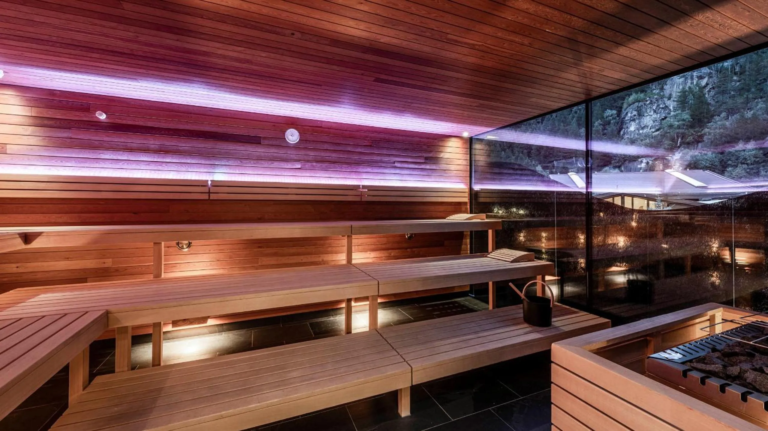 Sauna in die berge lifestyle-hotel Sölden