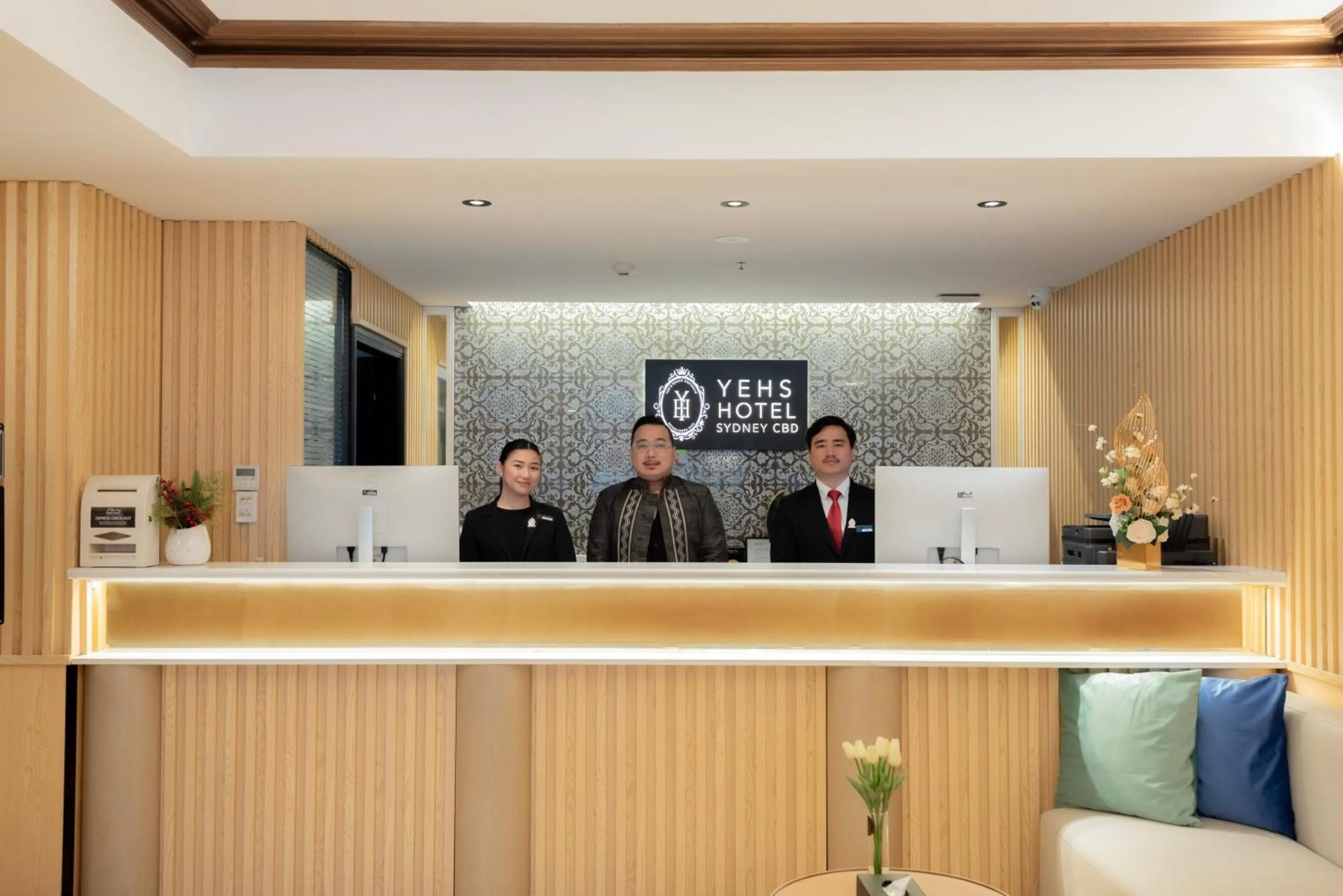 Lobby or reception in YEHS Hotel Sydney CBD