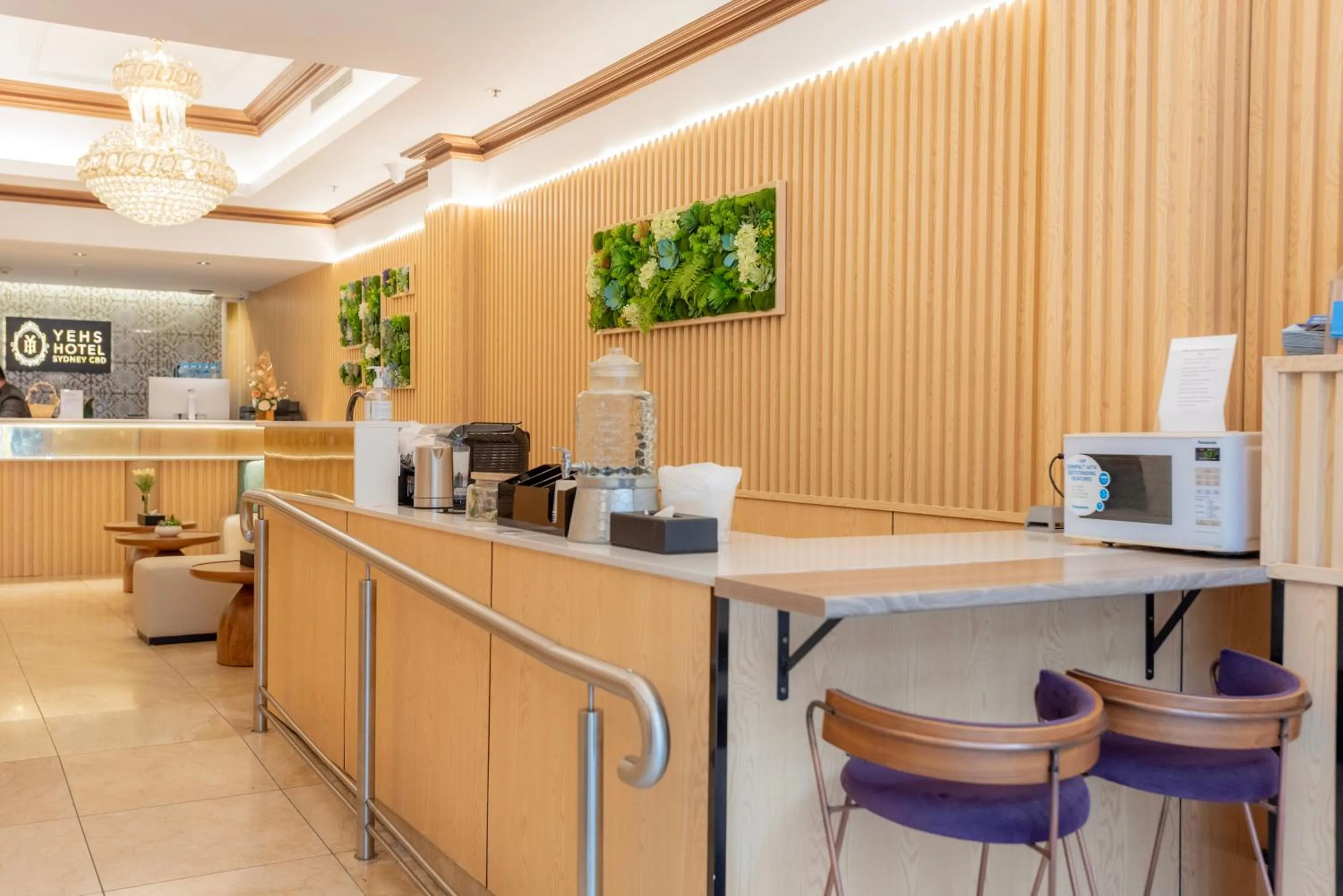 Lobby or reception in YEHS Hotel Sydney CBD