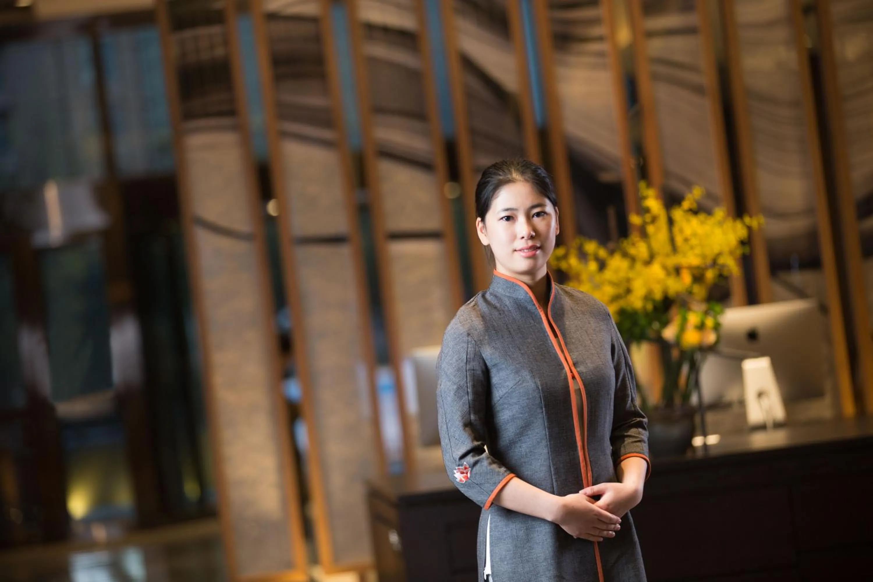 Lobby or reception in Cheery Dragon Canal Hotel Hangzhou - Intangible Cultural Heritage Hotel