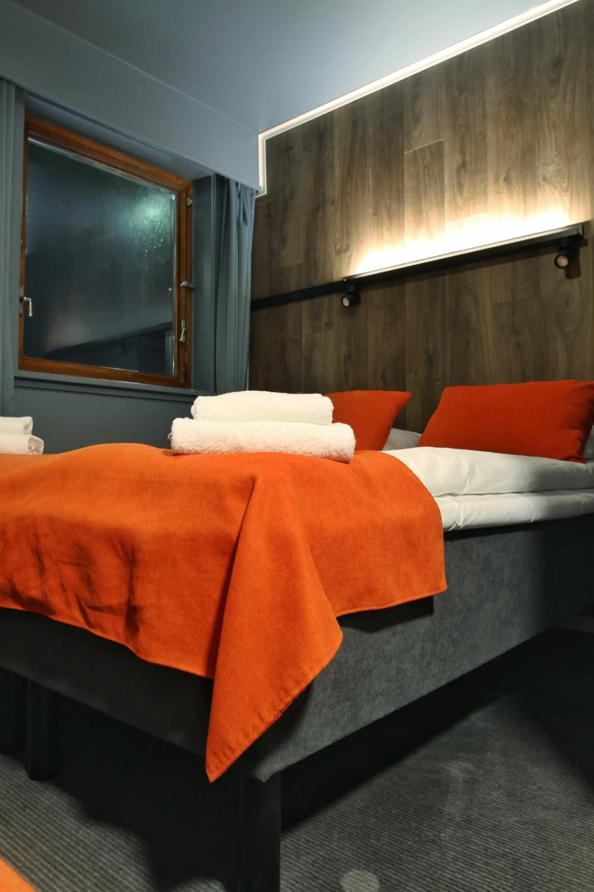 Bedroom, Bed in Narvik Hotel Wivel