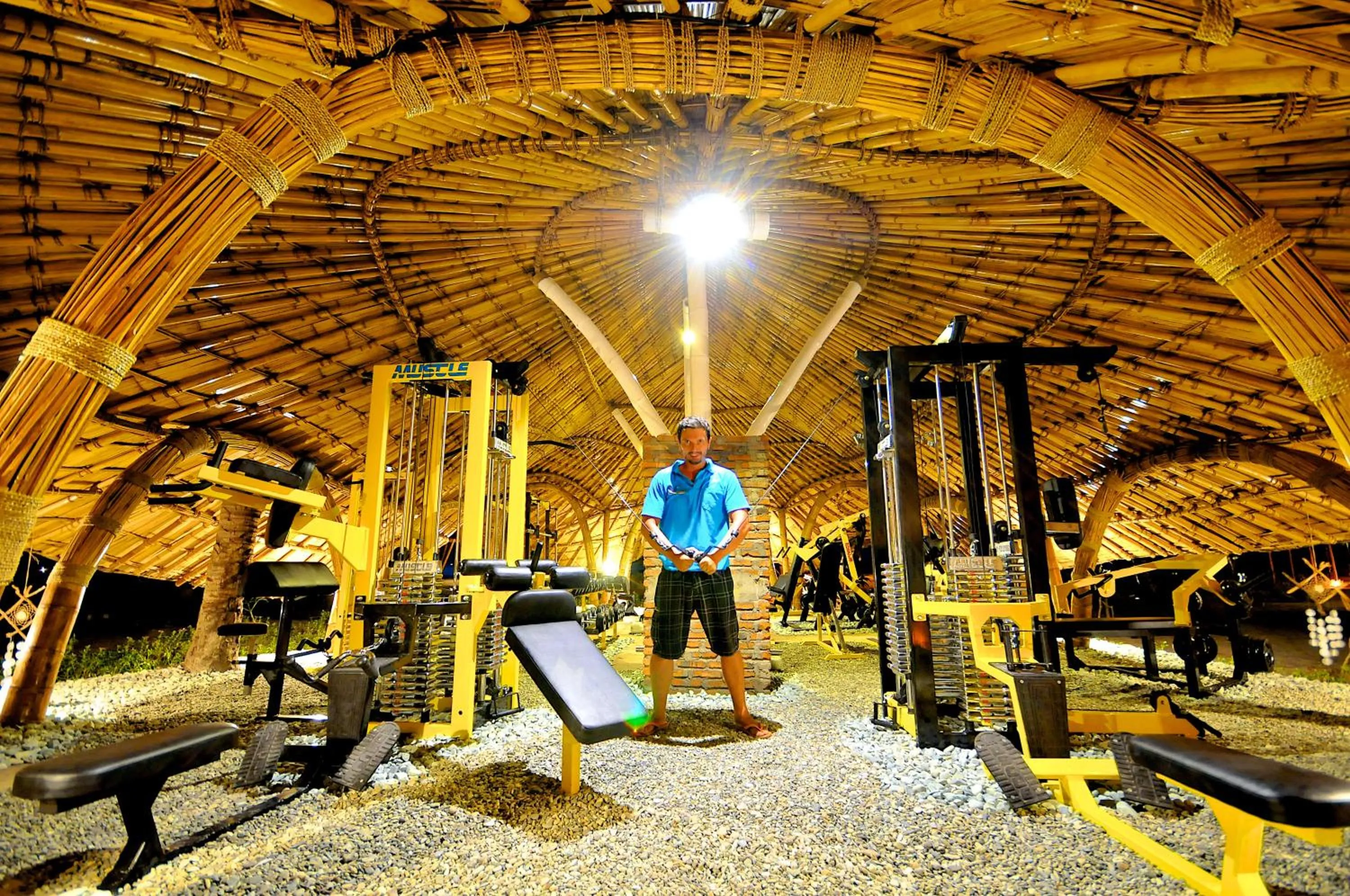 Fitness centre/facilities in Coconut Garden Beach Resort