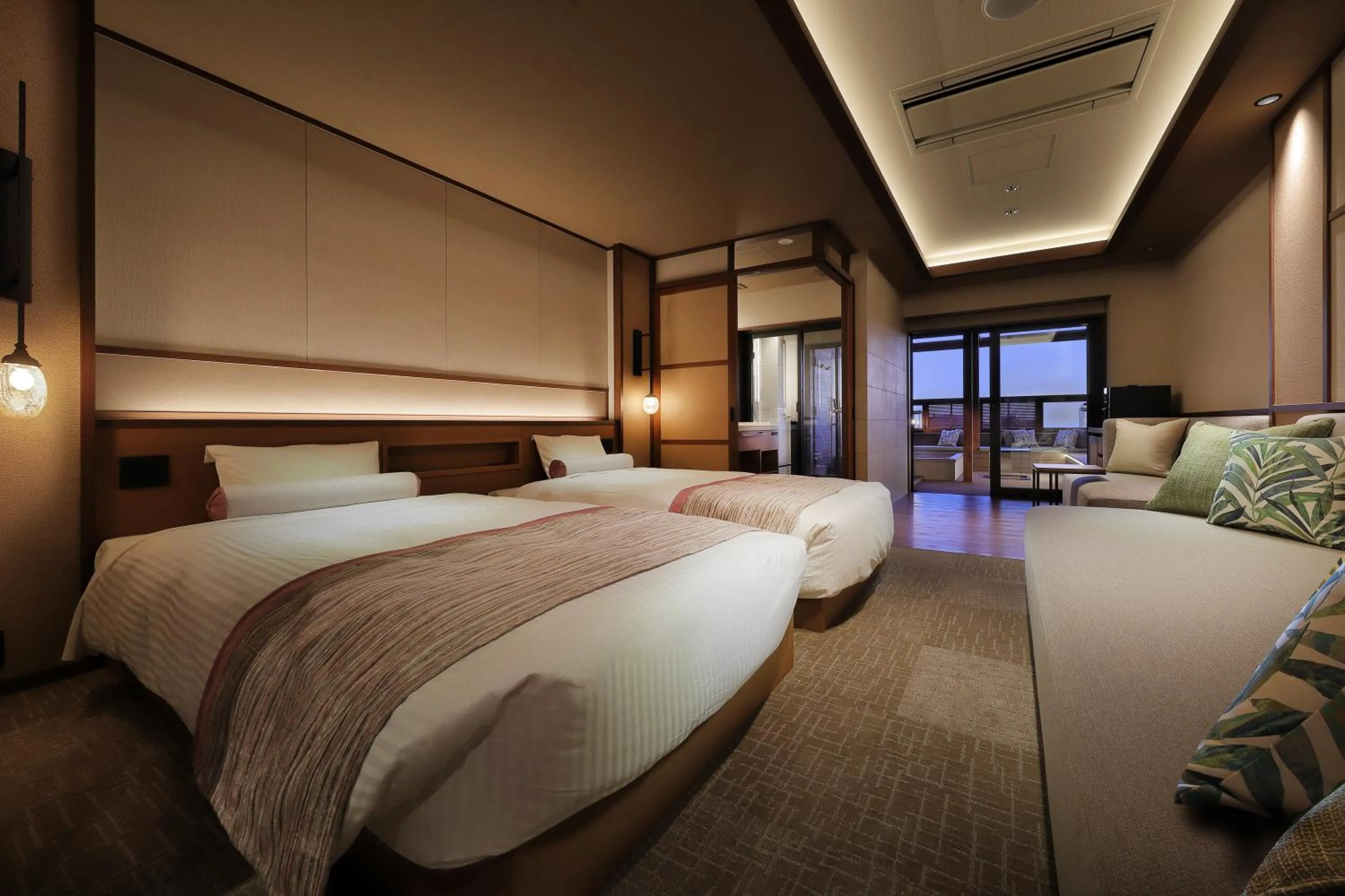 Bed in Senri no Kaze