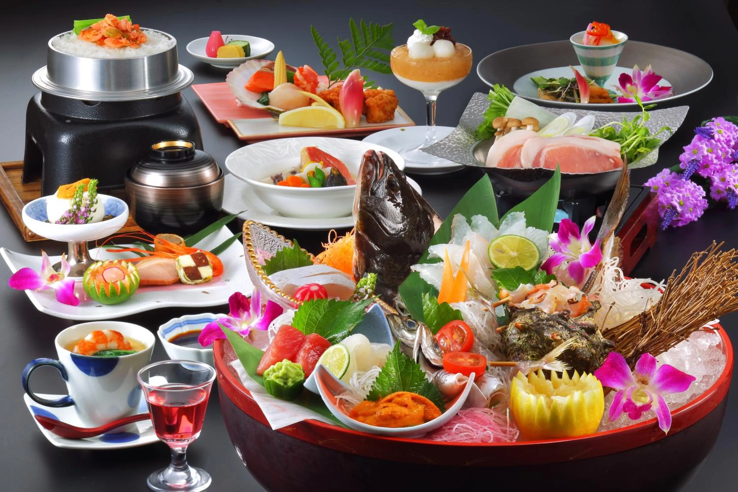 Dinner in Hanashibuki