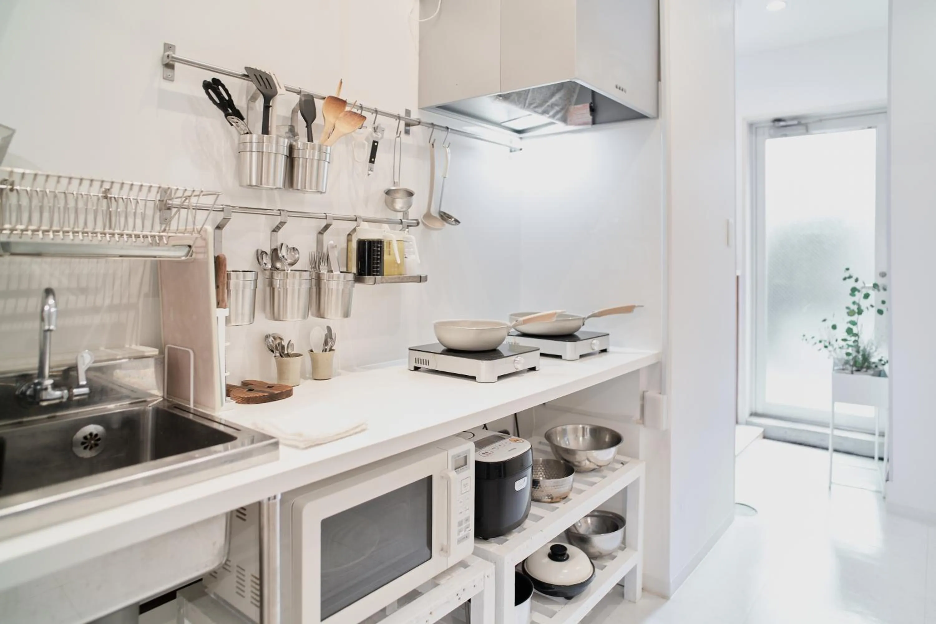 Kitchen or kitchenette in Casa Blanca Guesthouse