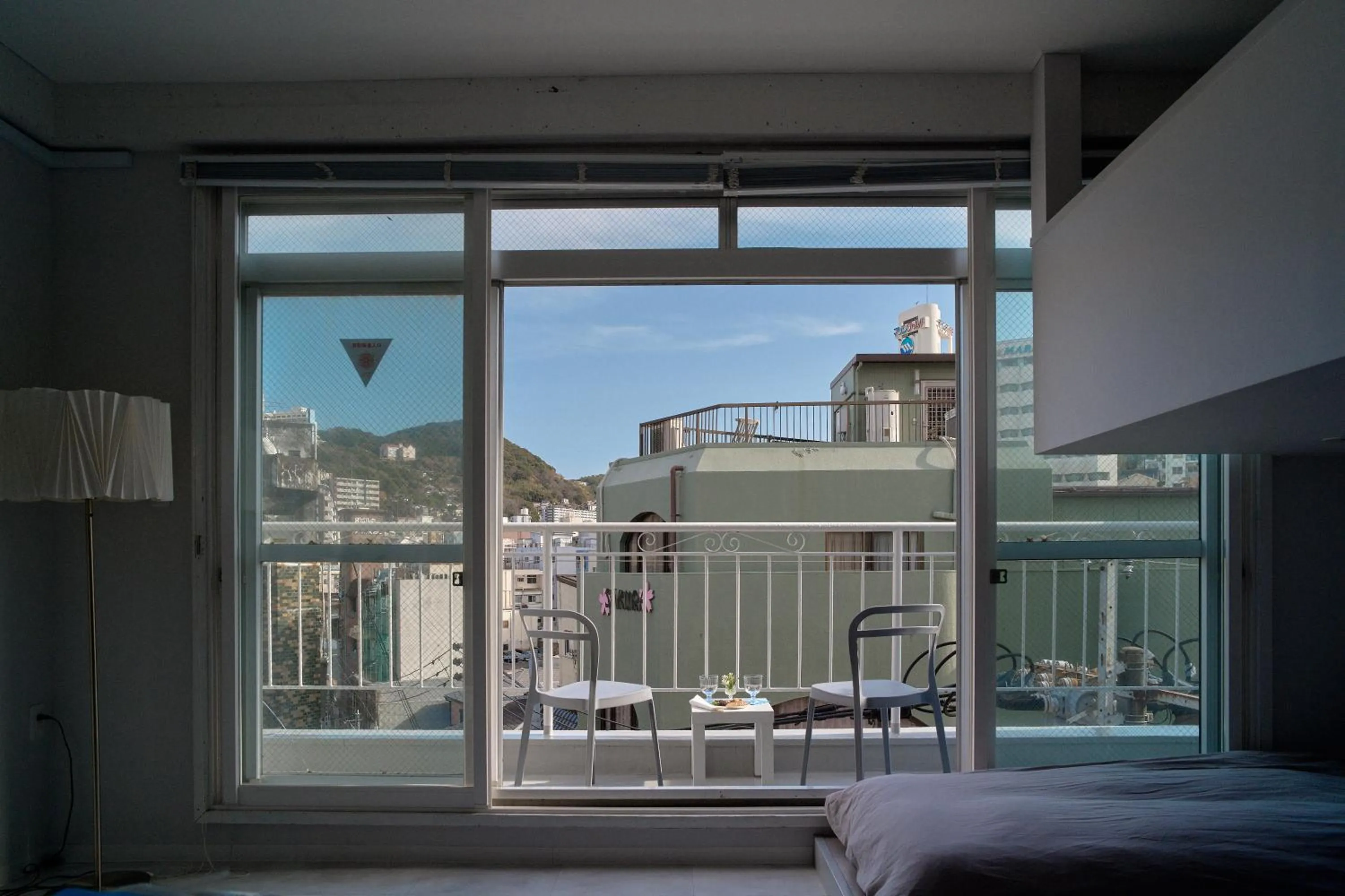 View (from property/room), Bed in Casa Blanca Guesthouse