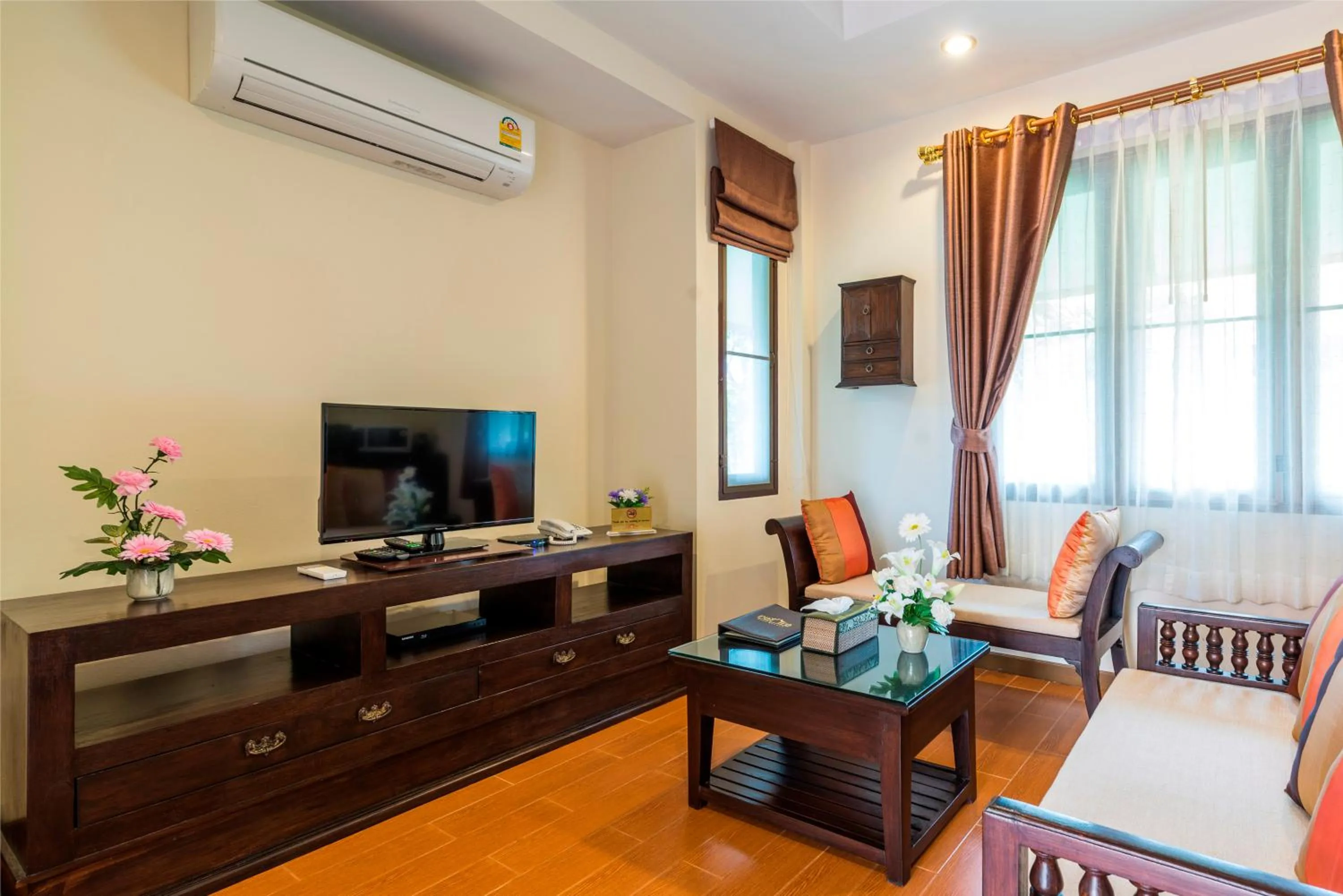 Living room in Pattra Vill Resort