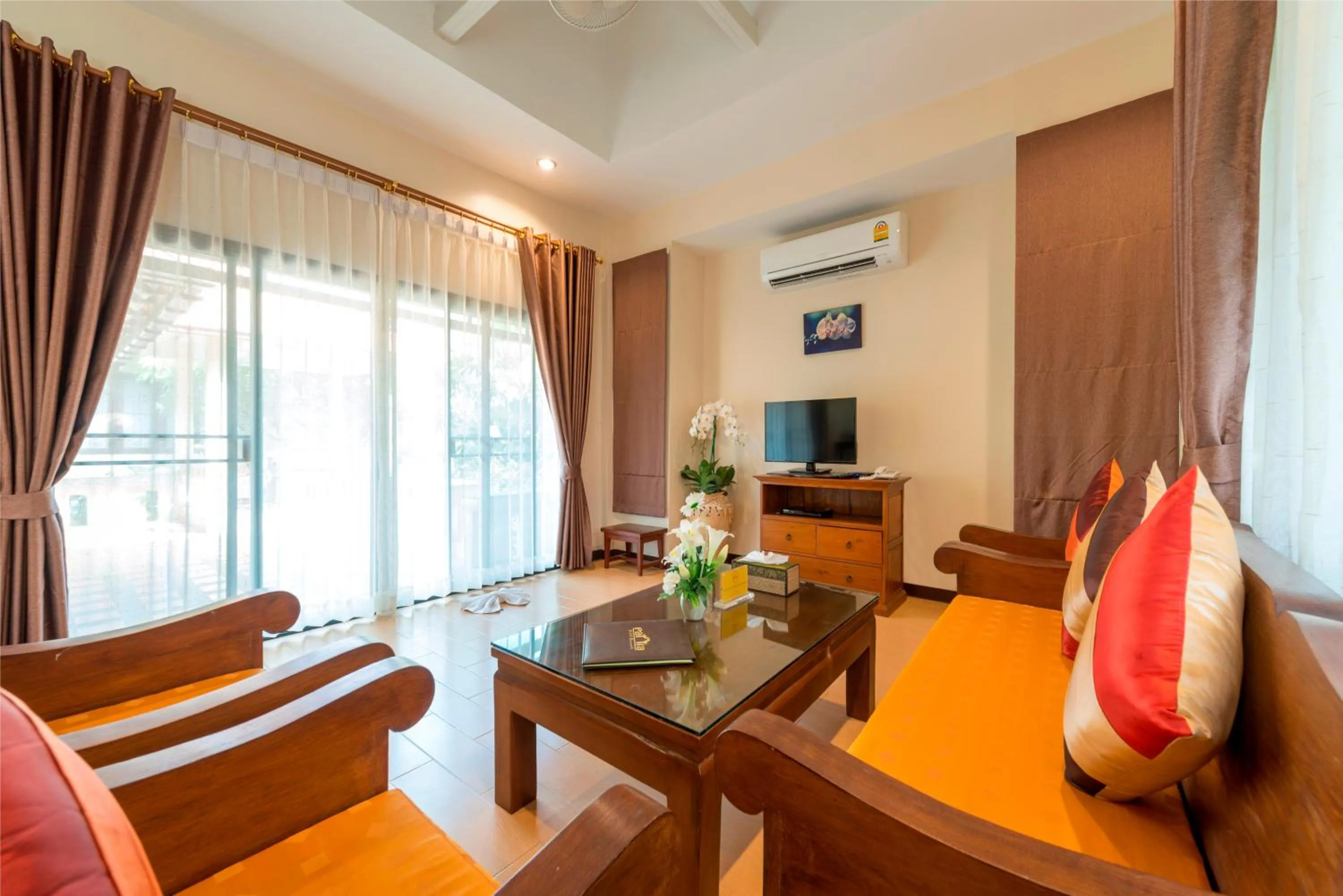 Living room in Pattra Vill Resort