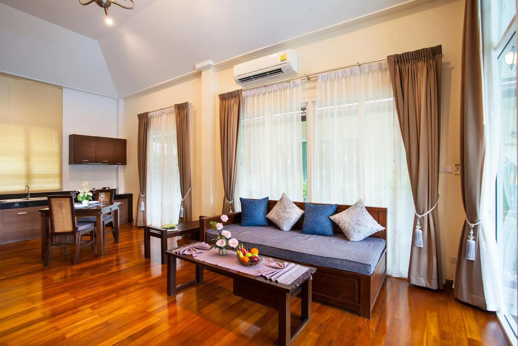 Living room in Pattra Vill Resort