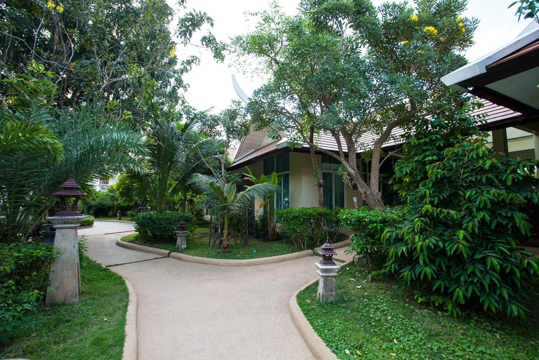 Street view in Pattra Vill Resort