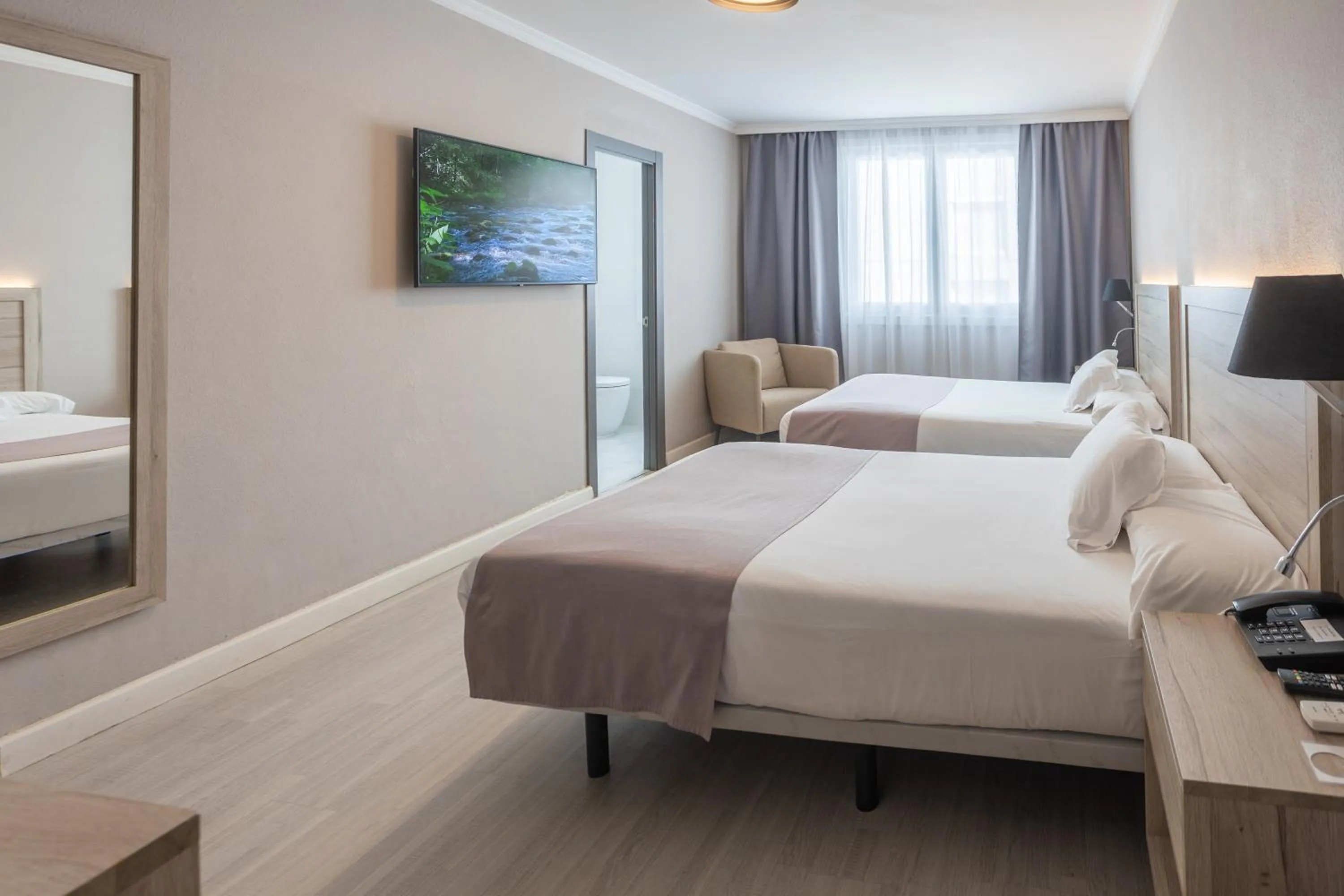 Bed in Hotel Villa de Verín