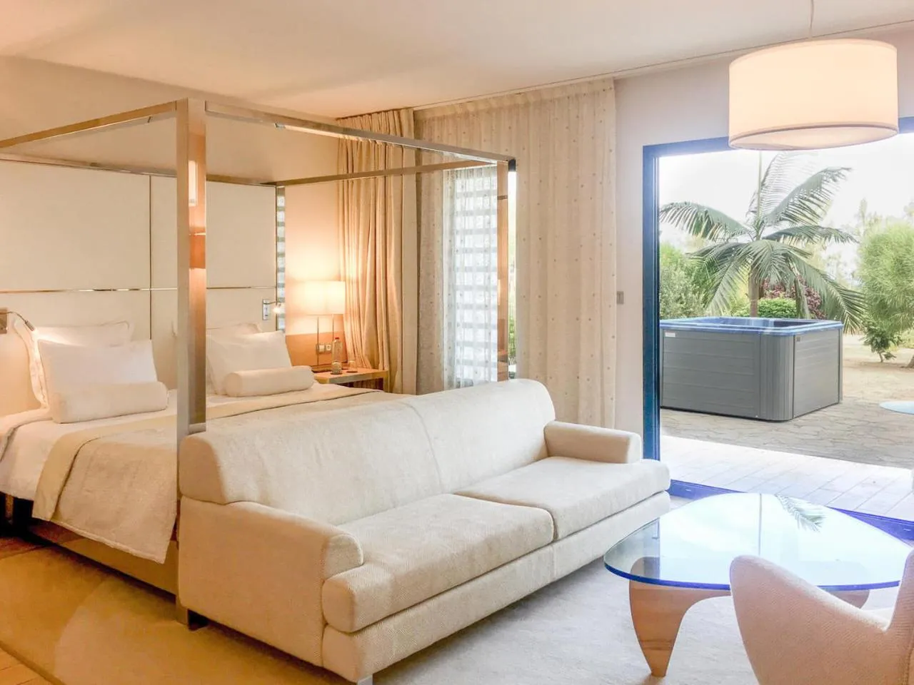 Photo of the whole room, Bed in Akoya Hotel & Spa