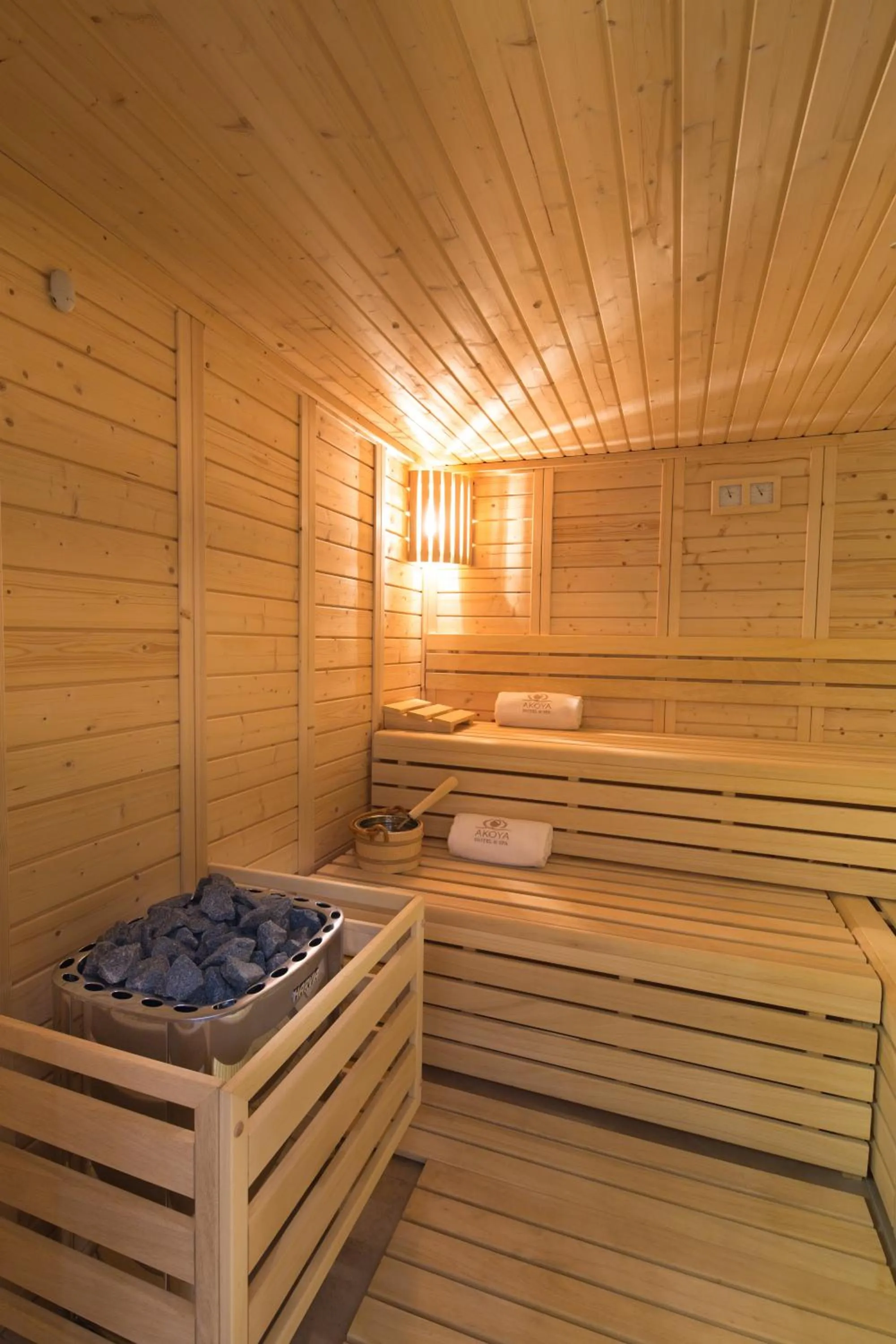 Sauna in Akoya Hotel & Spa