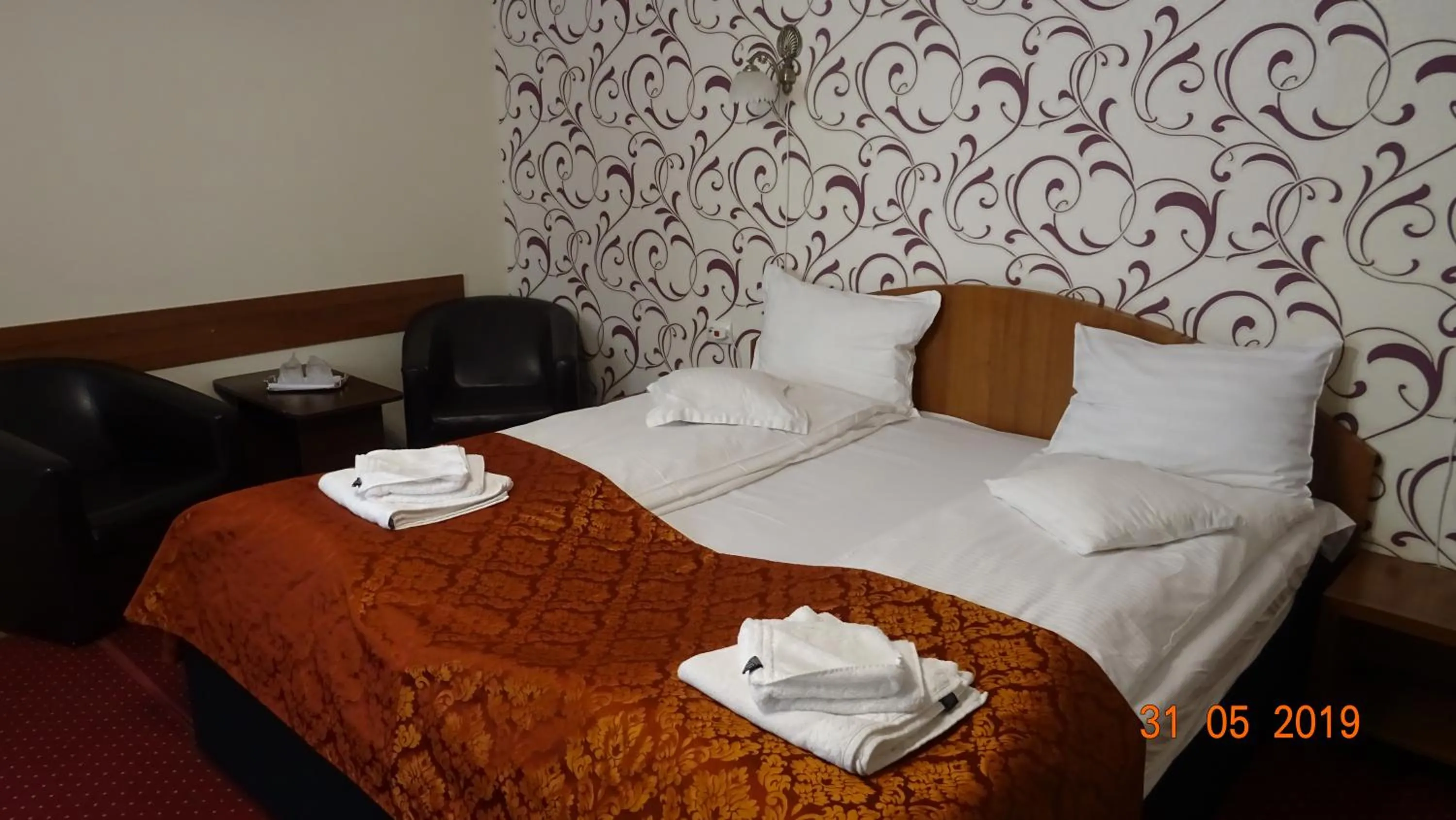 Bed in Pensiunea Magnolia