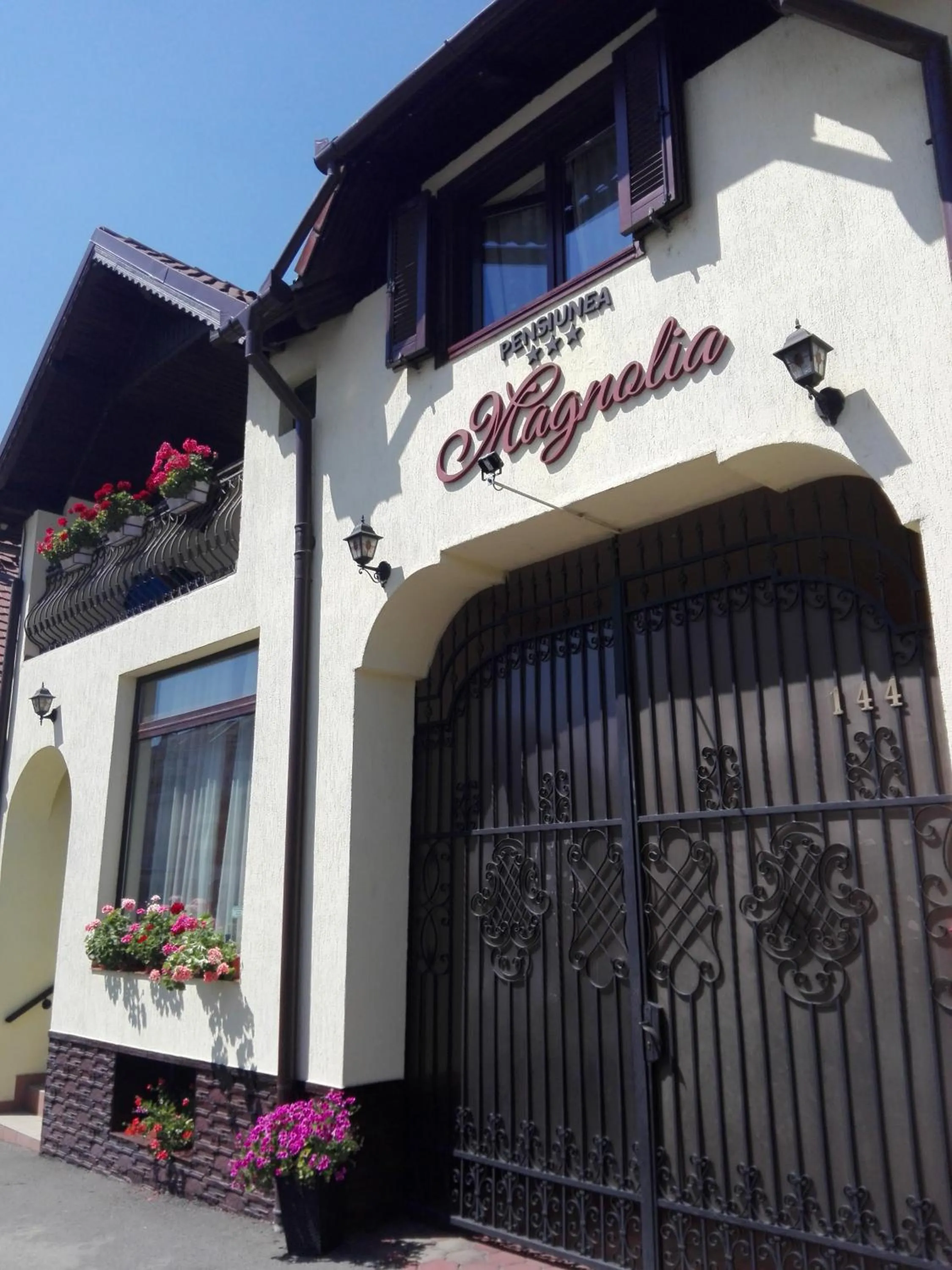 Facade/entrance in Pensiunea Magnolia