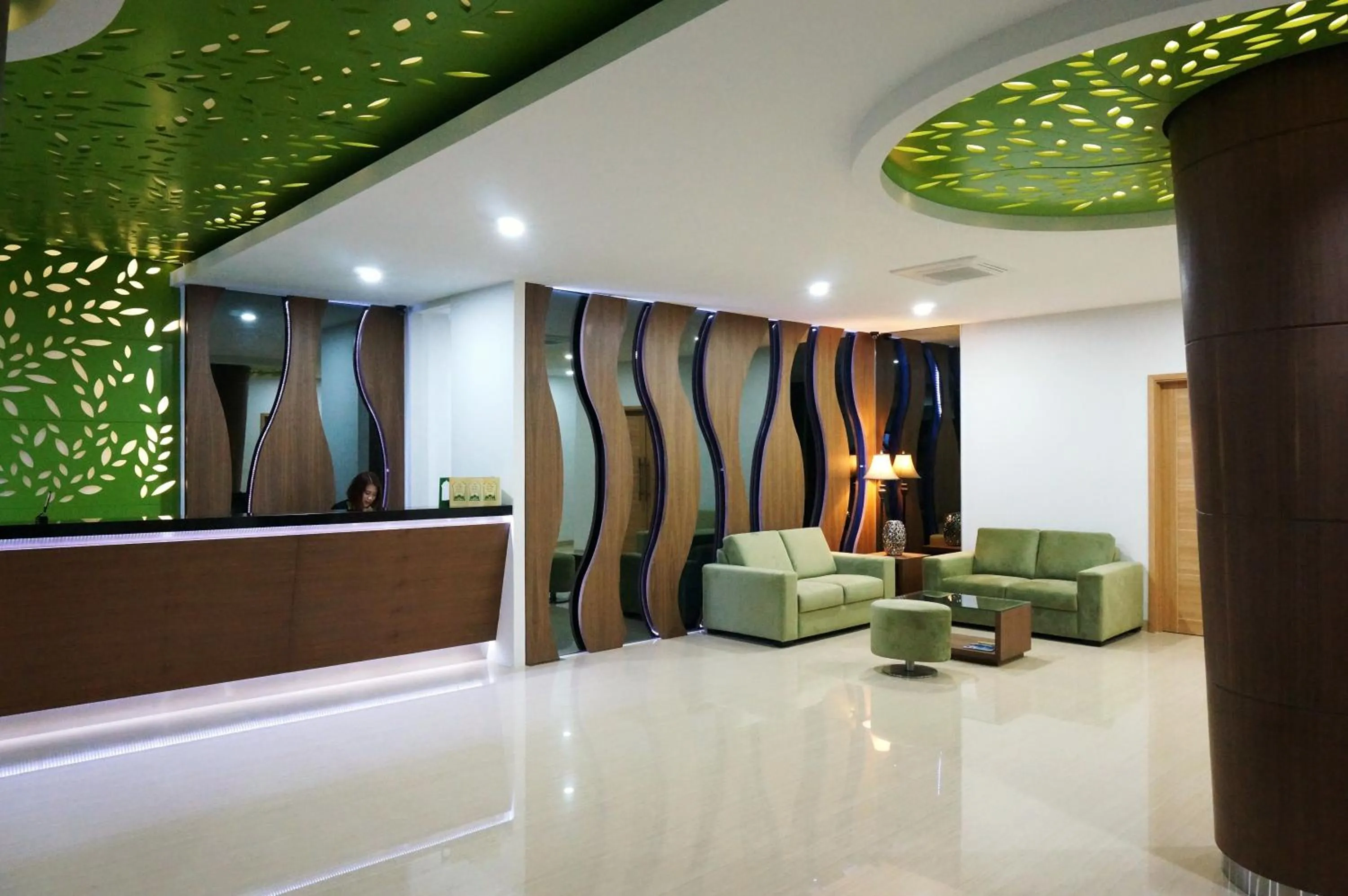 Lobby or reception in Green Eden Hotel