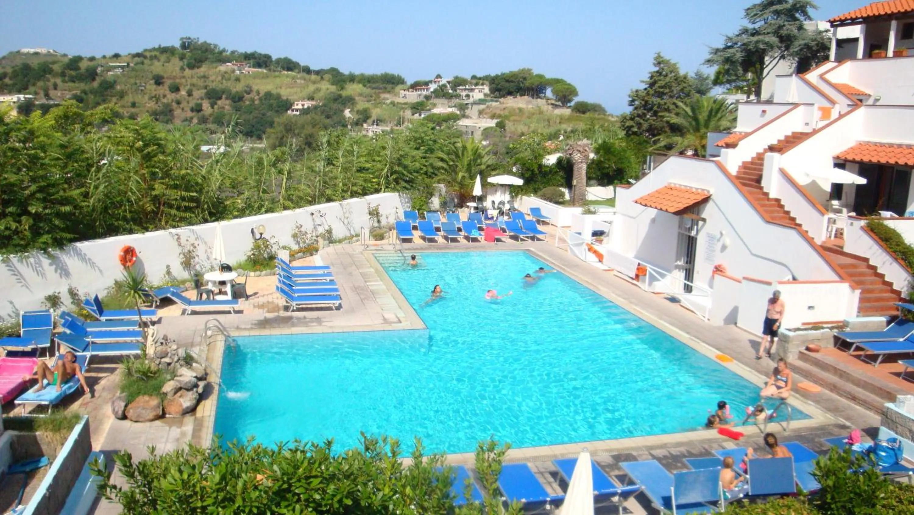 Swimming pool in Ischia Uno Residence