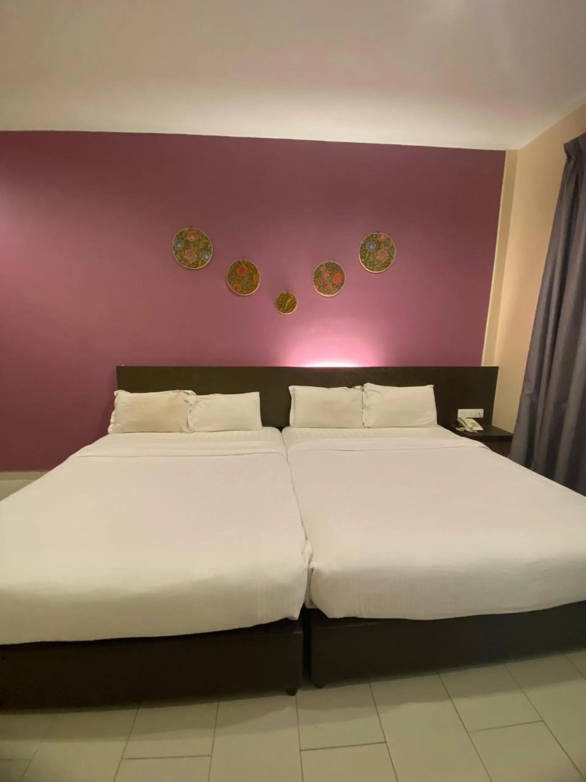 Bed in Hotel Mirage PD