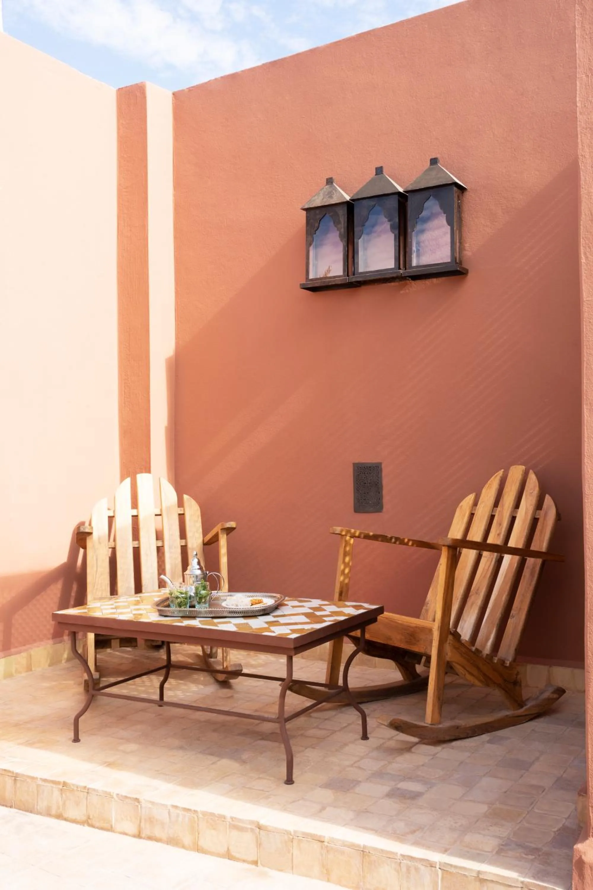 Patio in Riad RK Suites & Spa