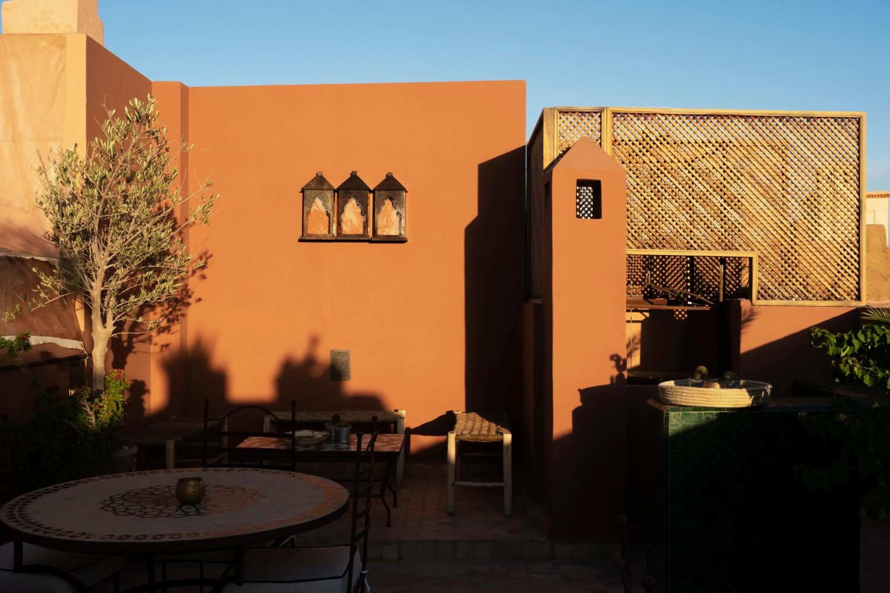Patio in Riad RK Suites & Spa
