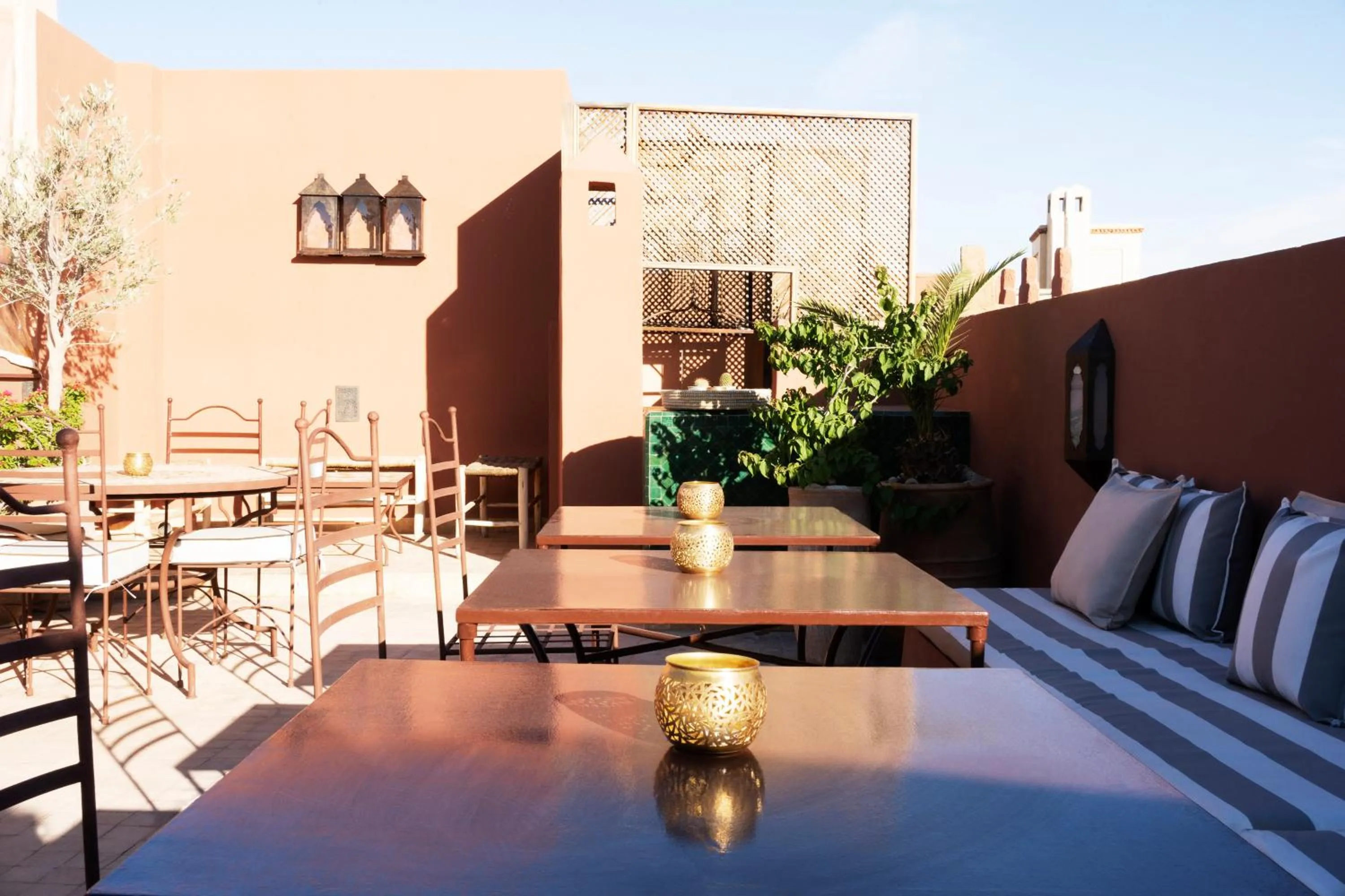 Patio in Riad RK Suites & Spa
