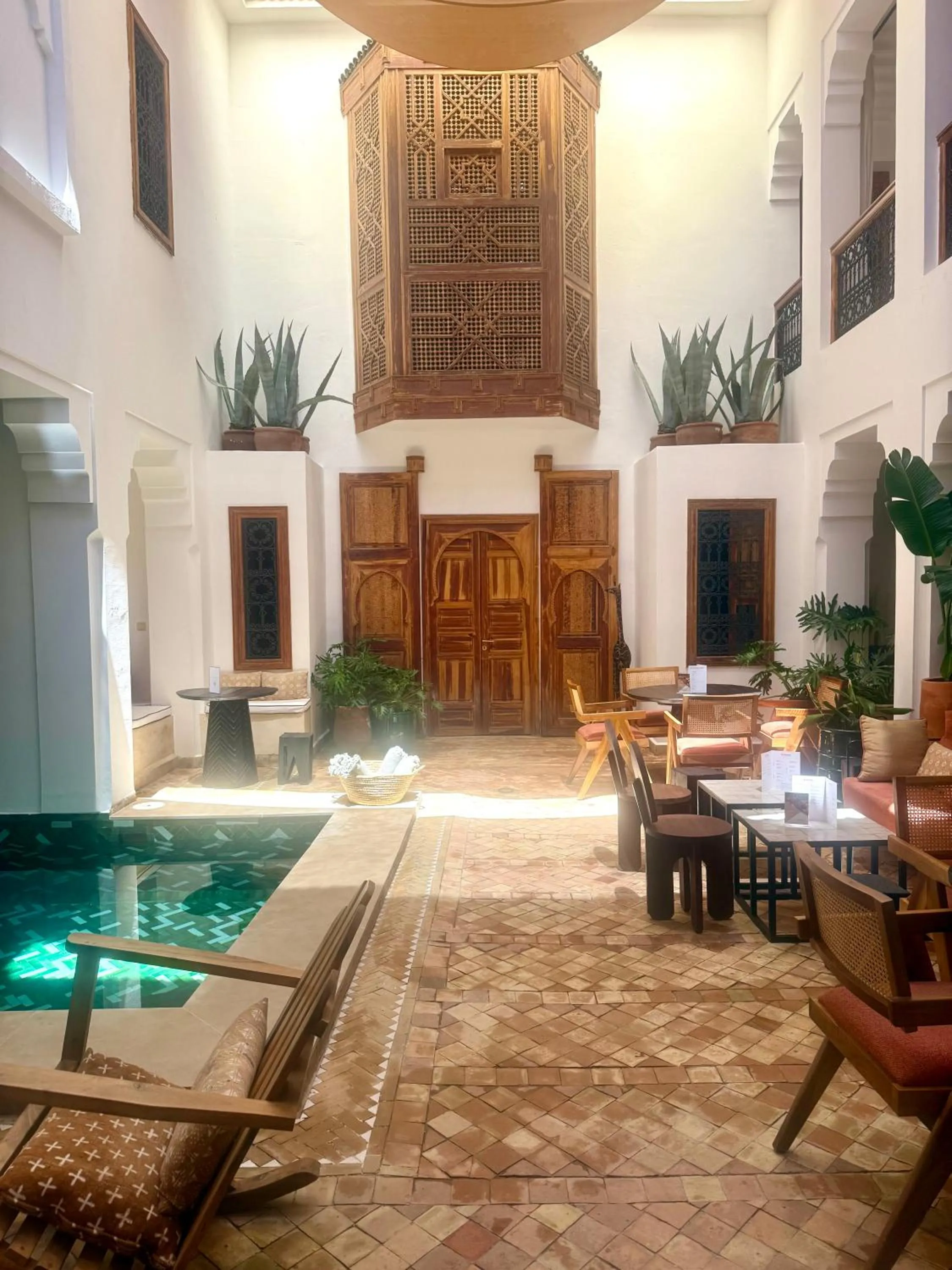 Pool view in Riad RK Suites & Spa