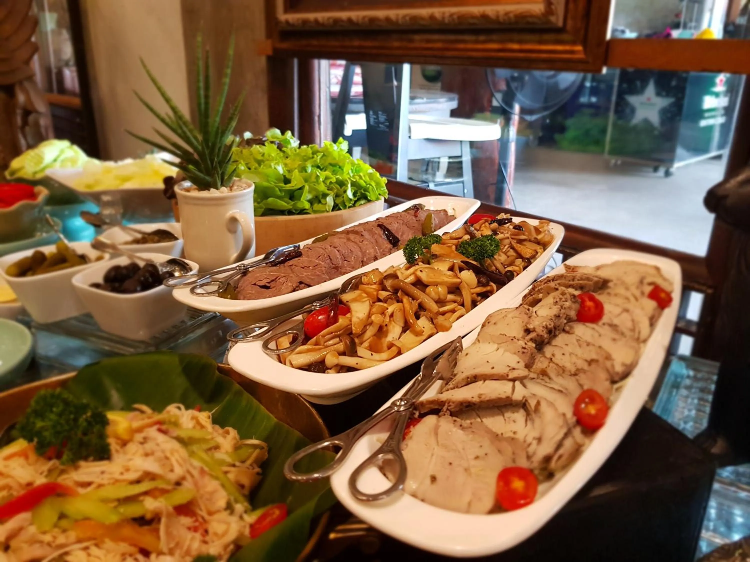 Breakfast in Ammata Lanta Resort