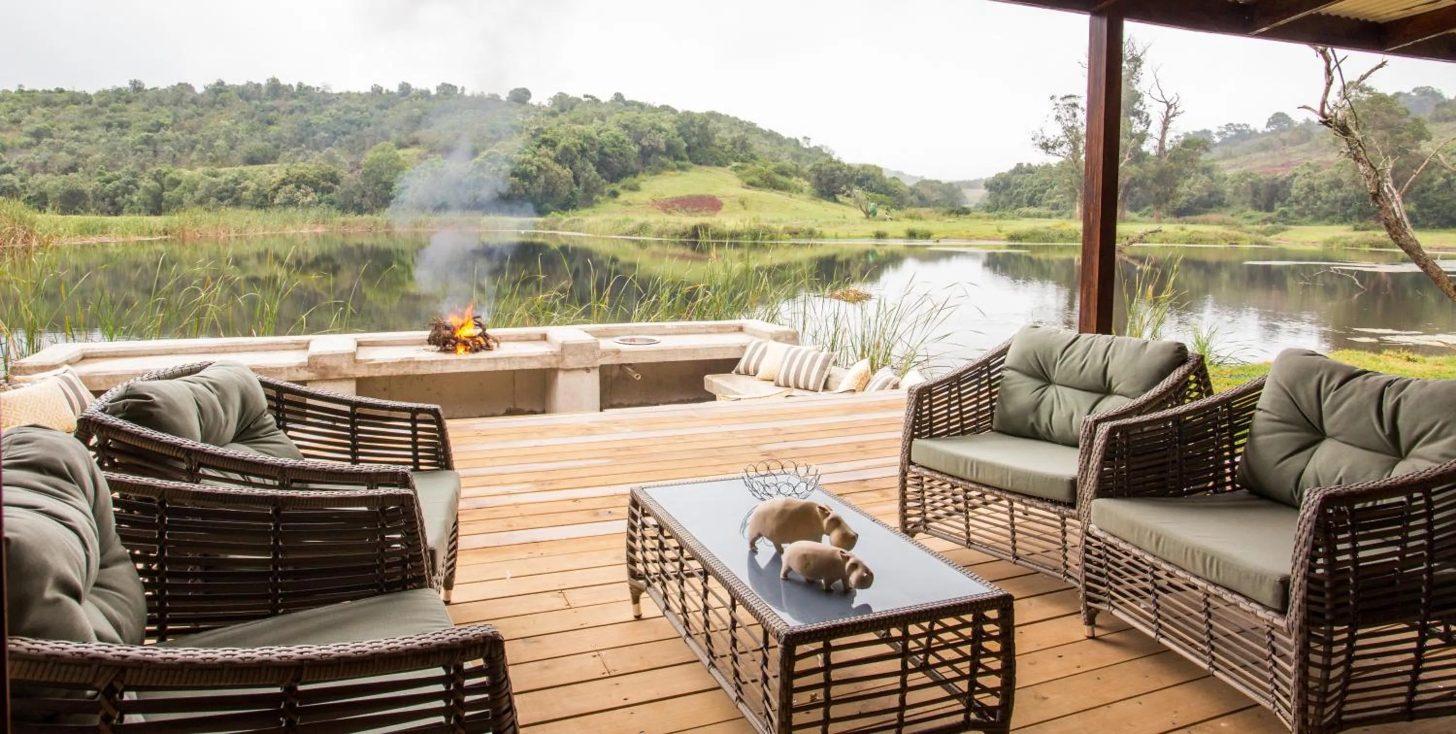 Patio in Botlierskop Bush Villas