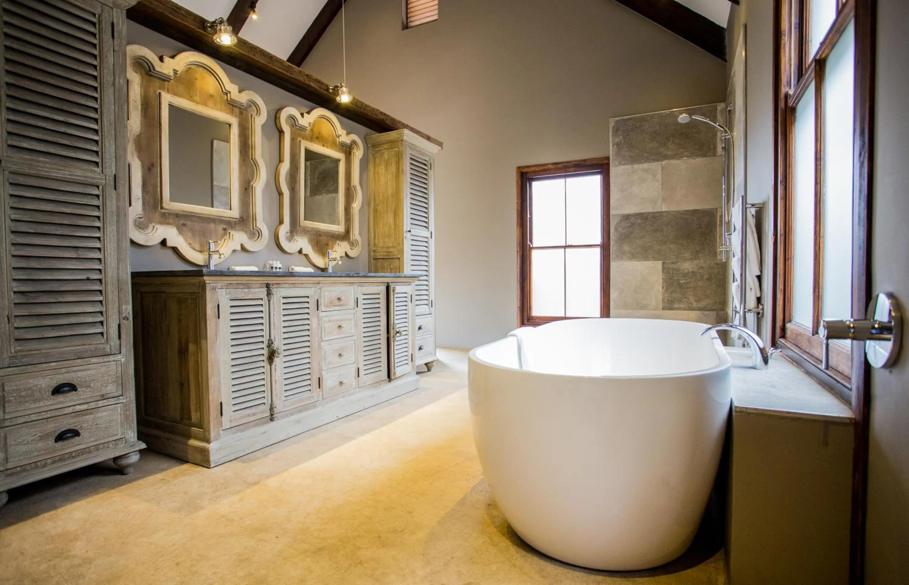 Shower in Botlierskop Bush Villas