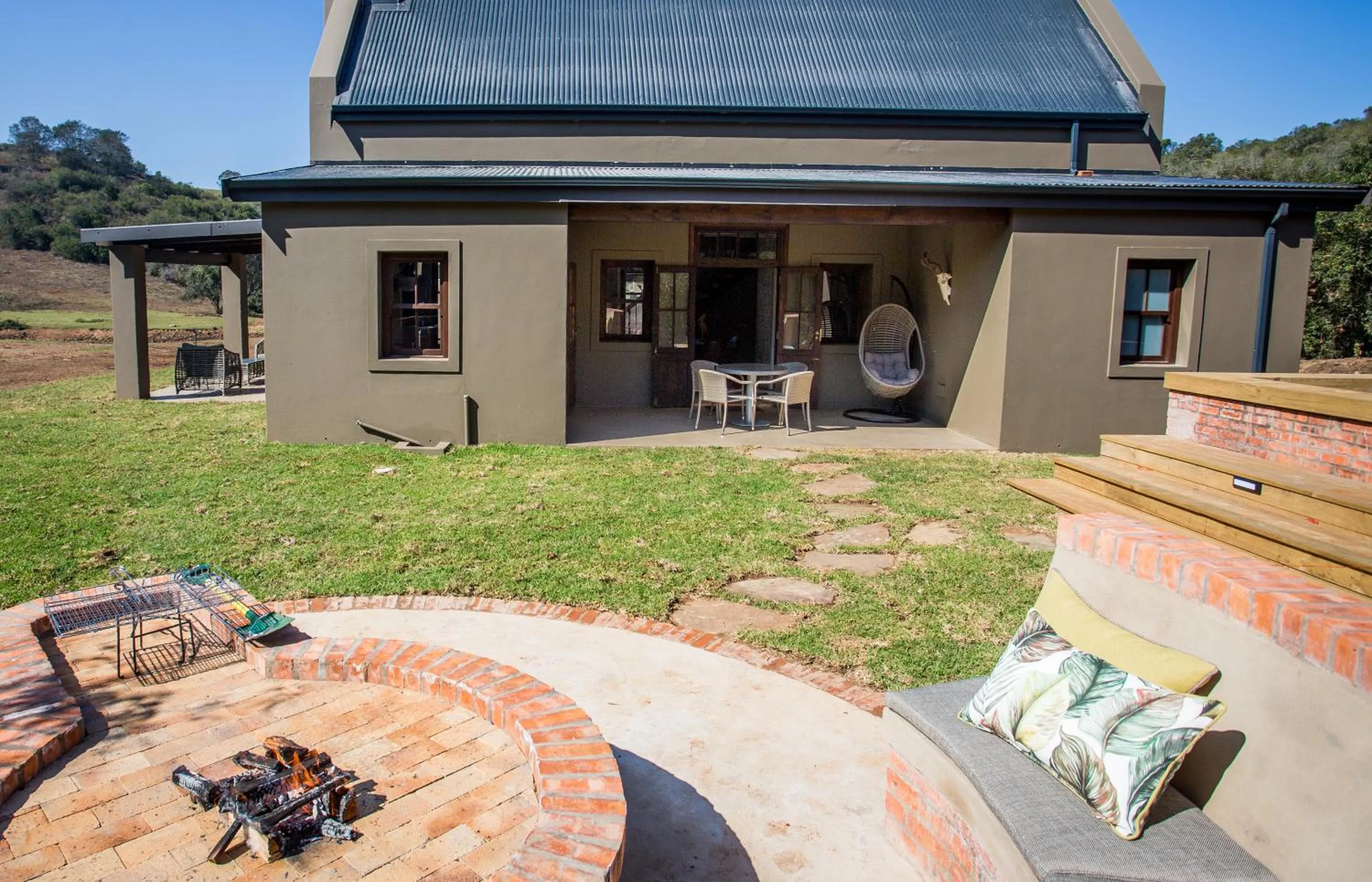 Patio in Botlierskop Bush Villas