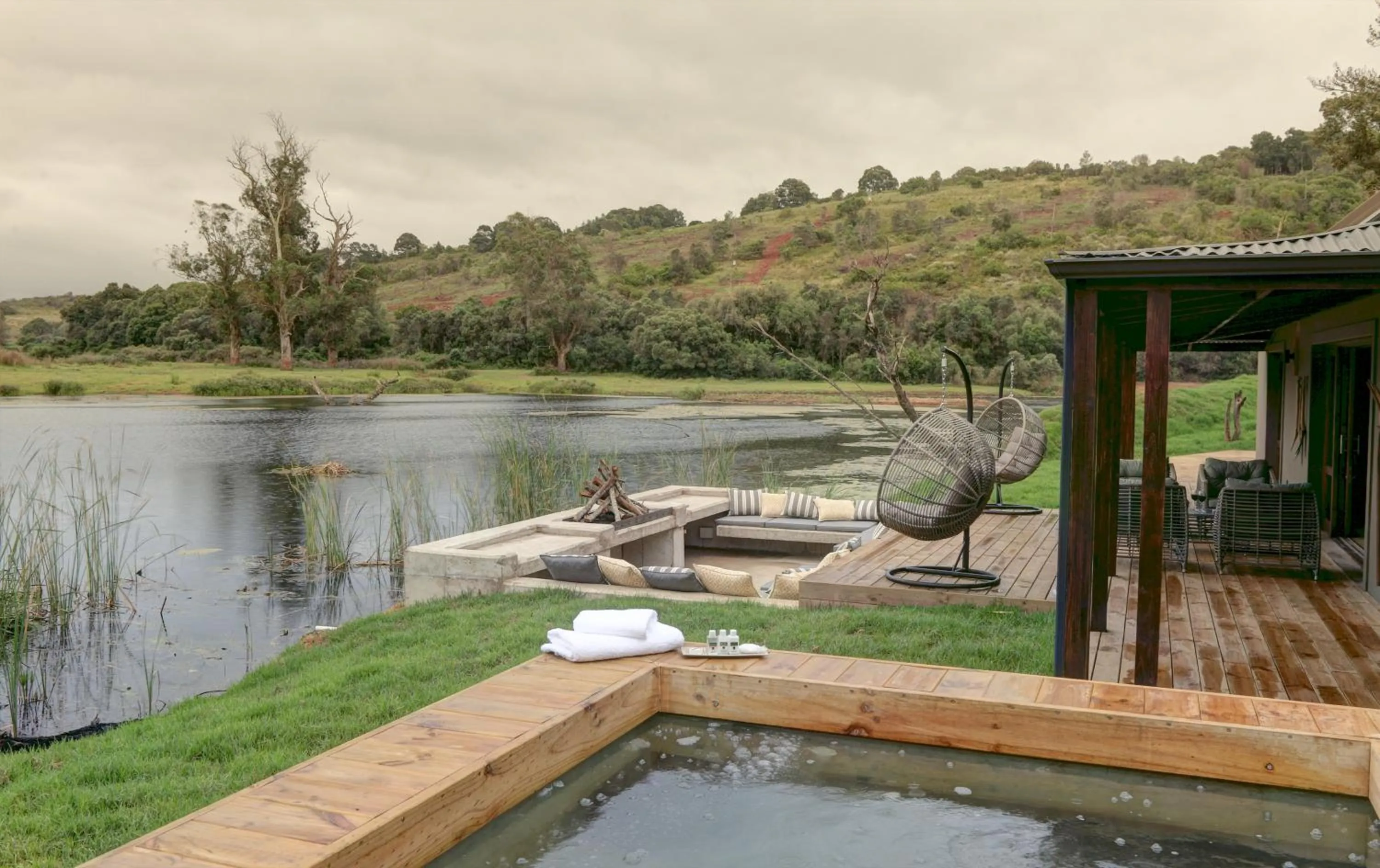 Patio in Botlierskop Bush Villas