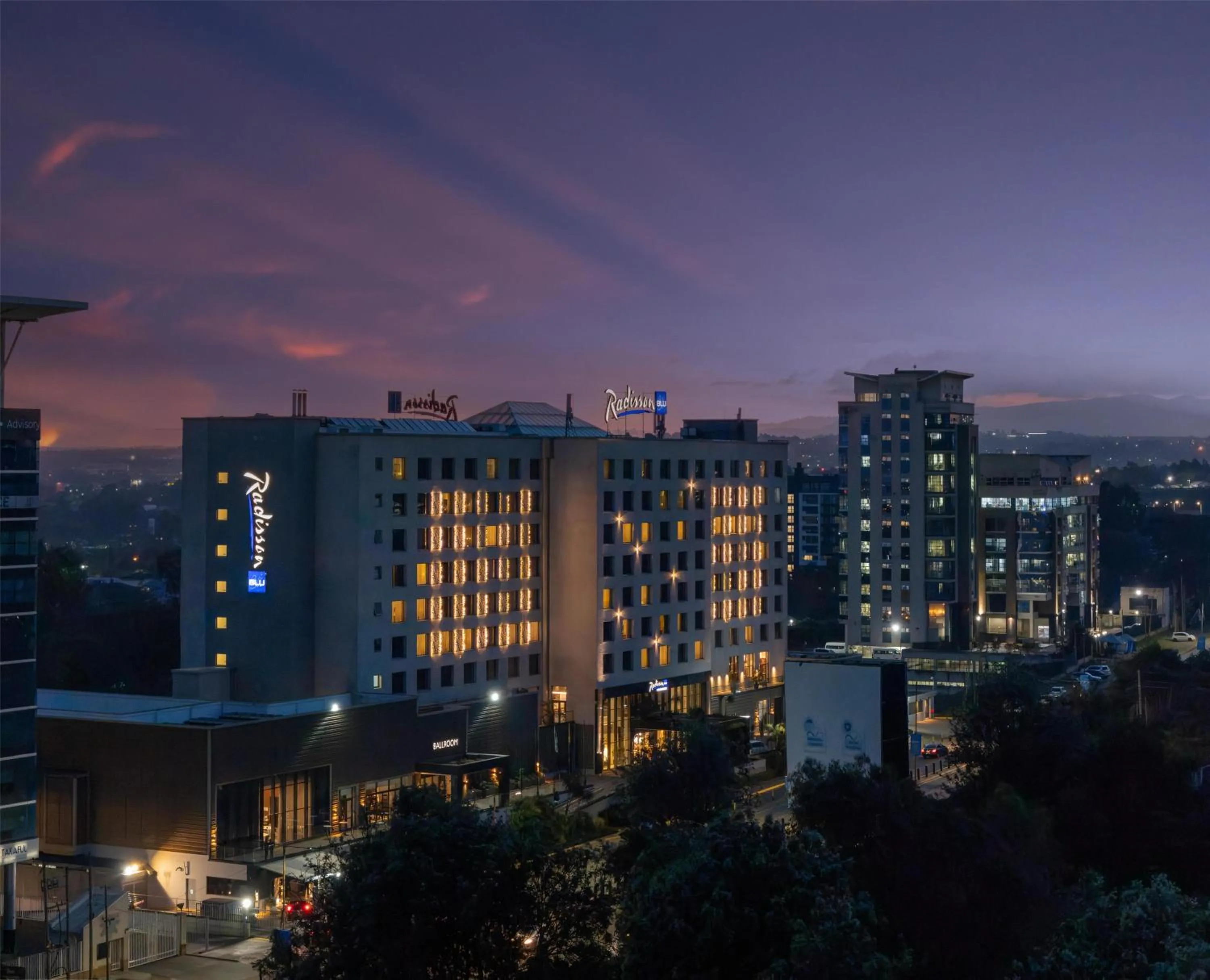 Property building in Radisson Blu Hotel, Nairobi Upper Hill