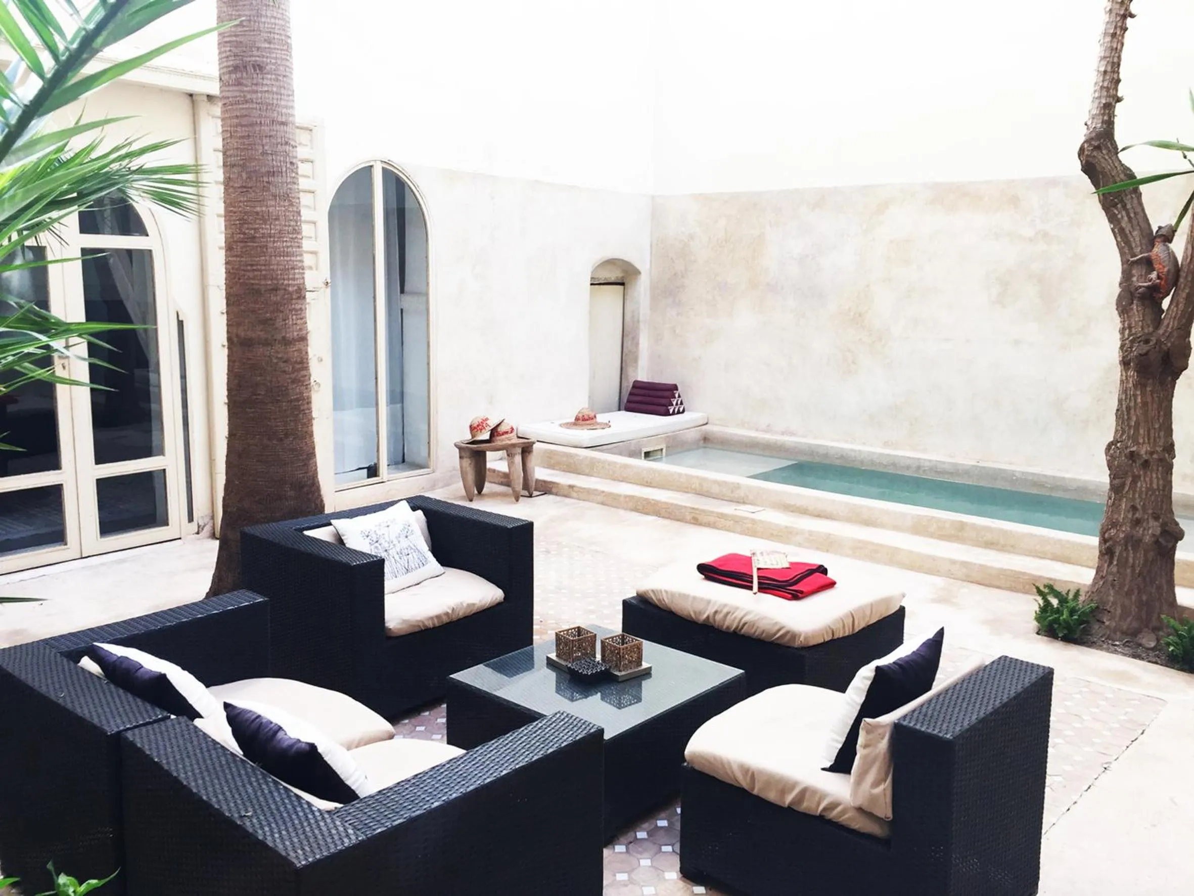 Living room in Riad 144