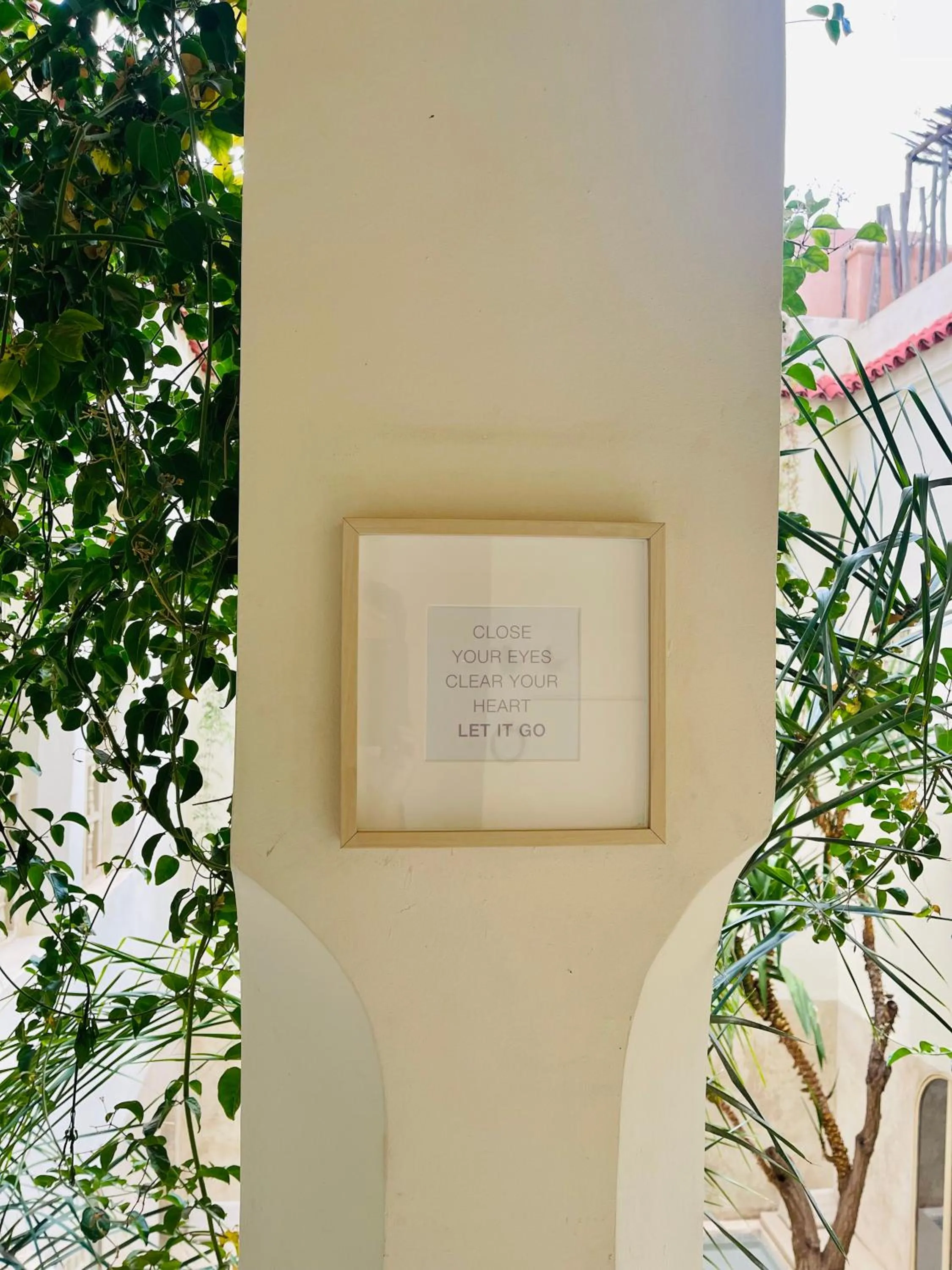 Decorative detail in Riad 144