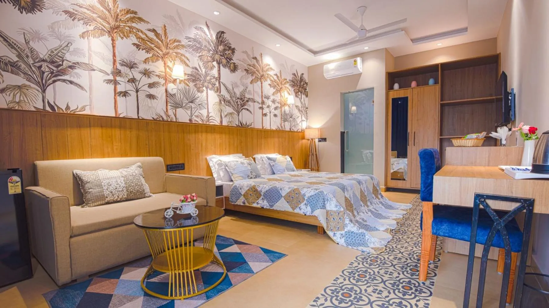 Photo of the whole room, Bed in Eutopia Beach Resort